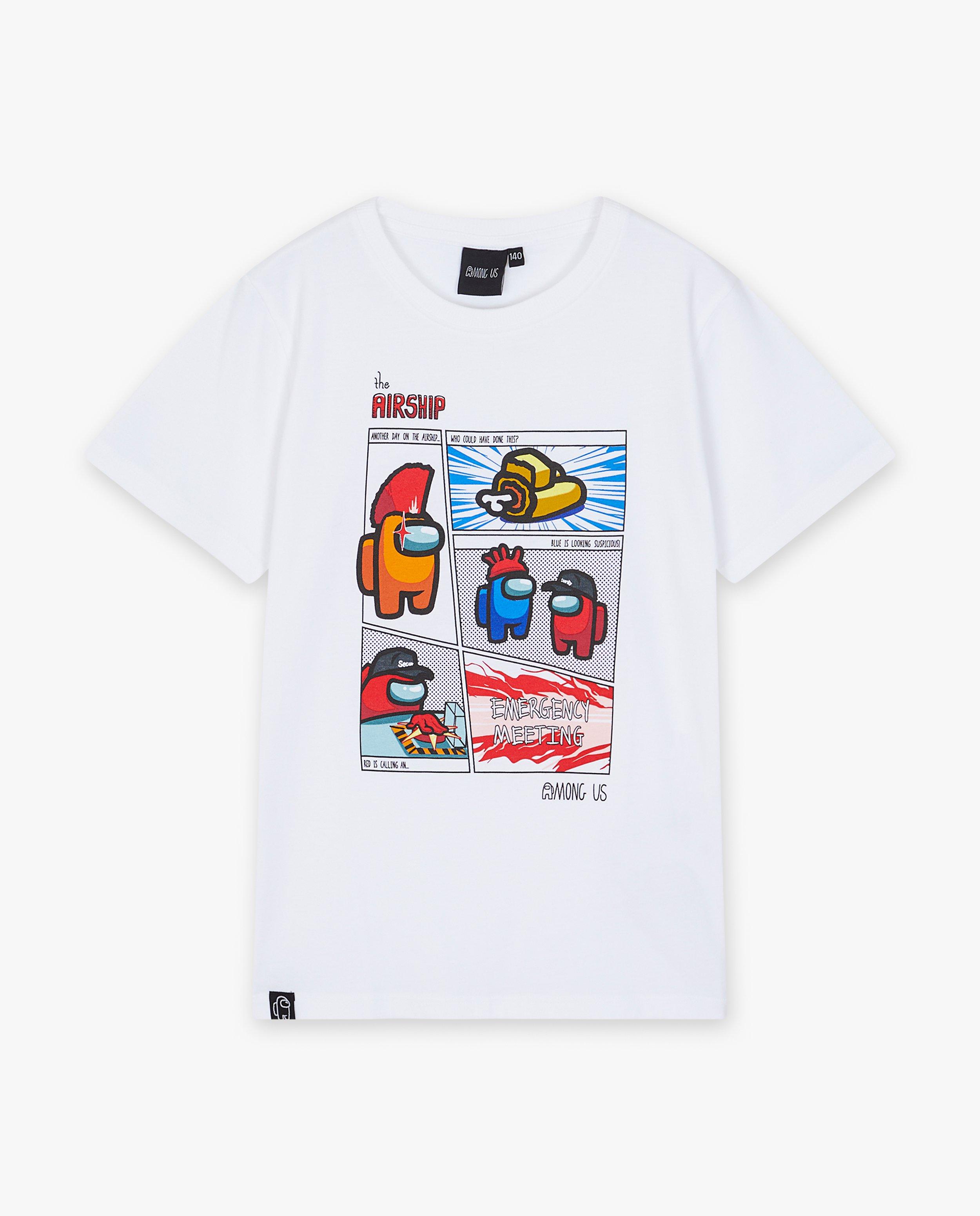 T-shirt à imprimé Among Us - null - Among Us