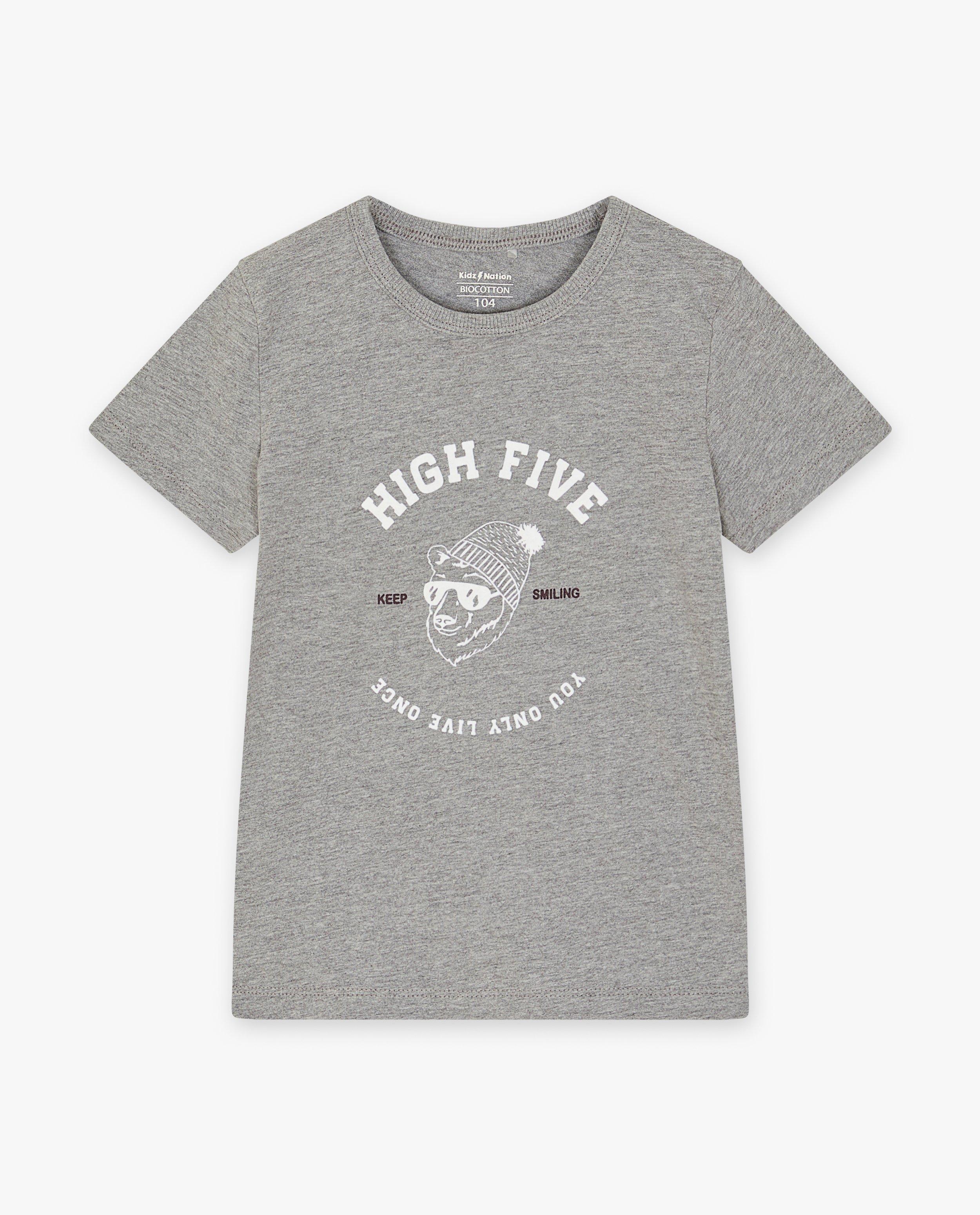 T-shirts - T-shirt met opschrift