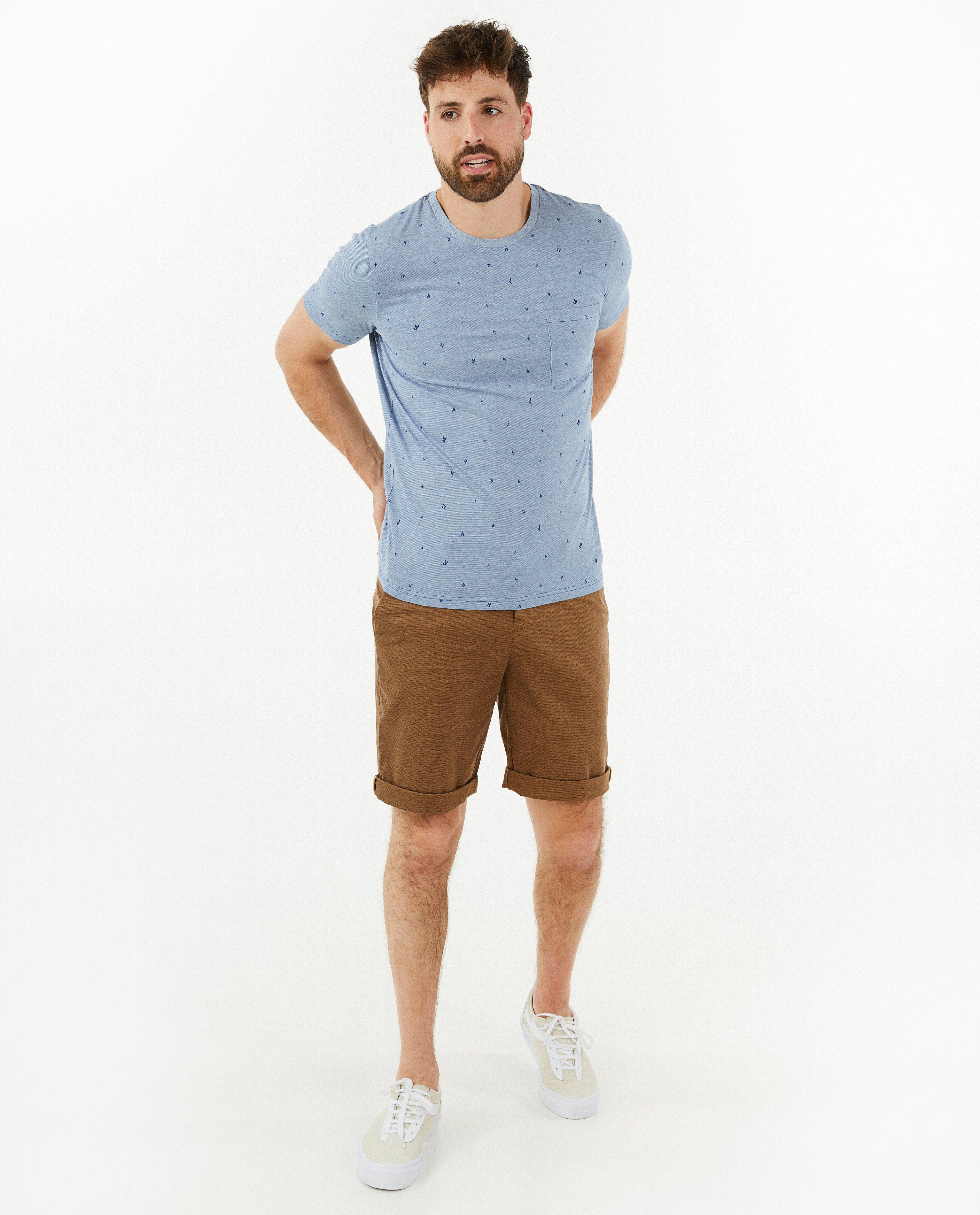 Chino short met structuur - null - Quarterback