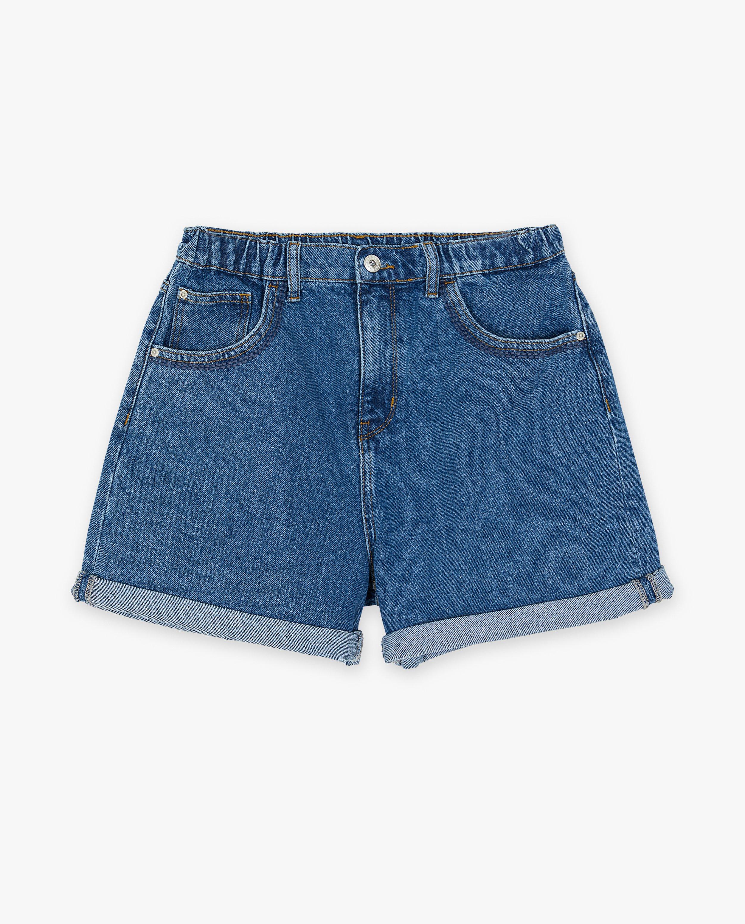 Short en jeans bleu - D&eacute;tails du produit - bleu clair - image num&eacute;ro 5
