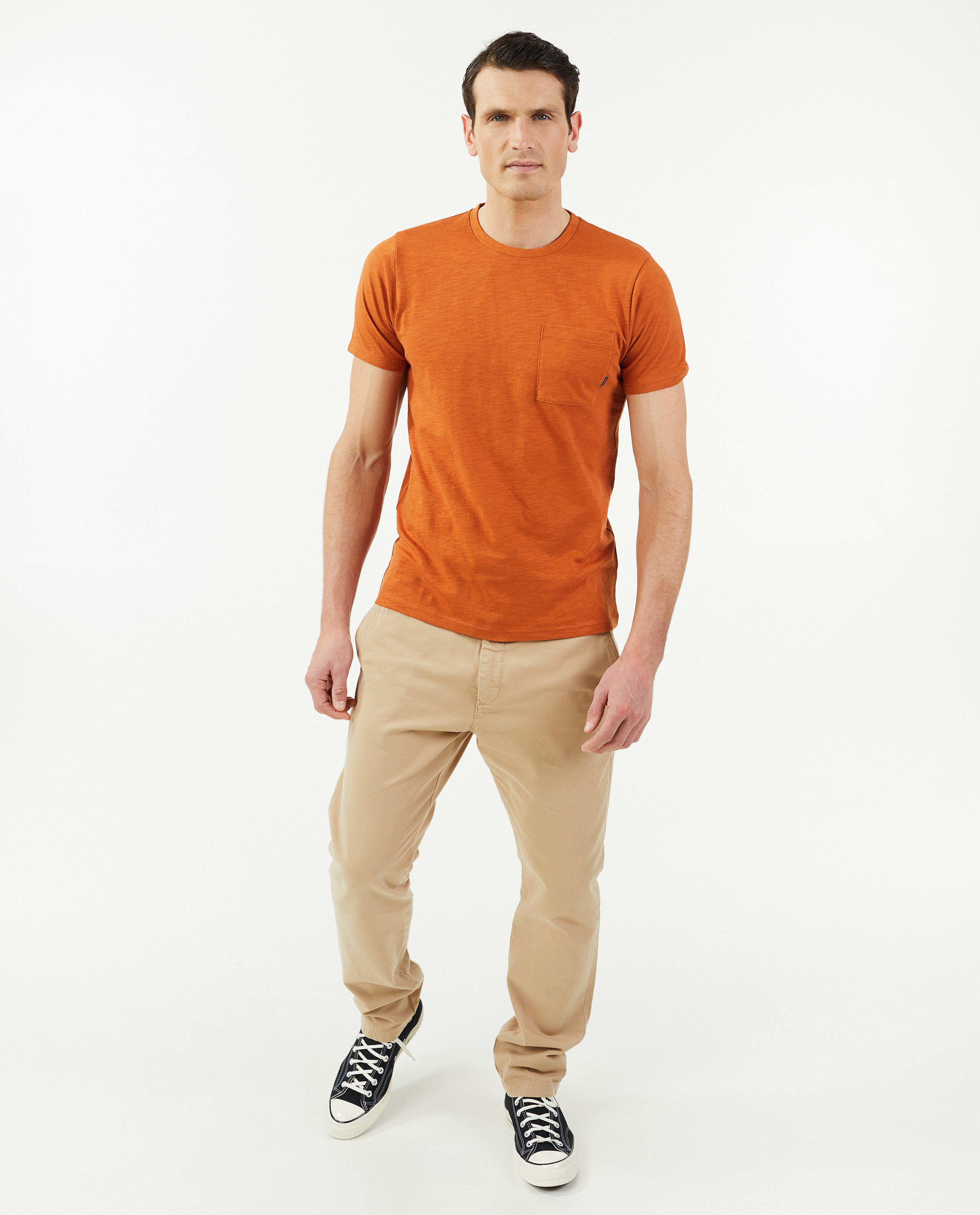 T-shirt beige, slim fit - null - Quarterback