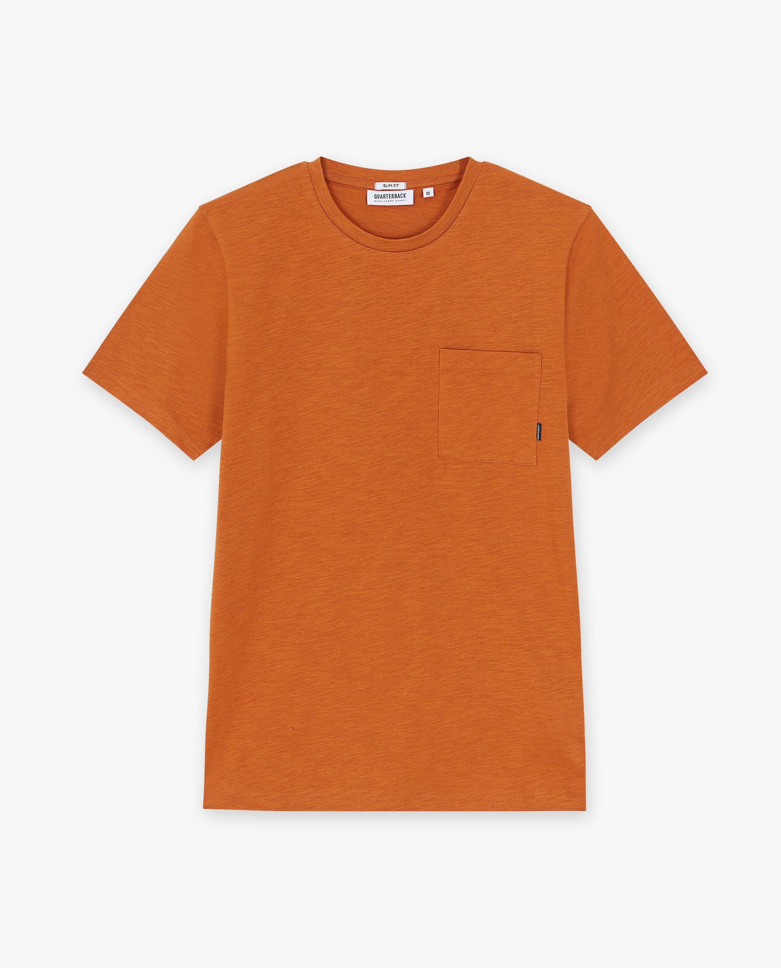 T-shirts - T-shirt beige, slim fit