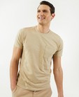 T-shirts - Beige T-shirt, slim fit
