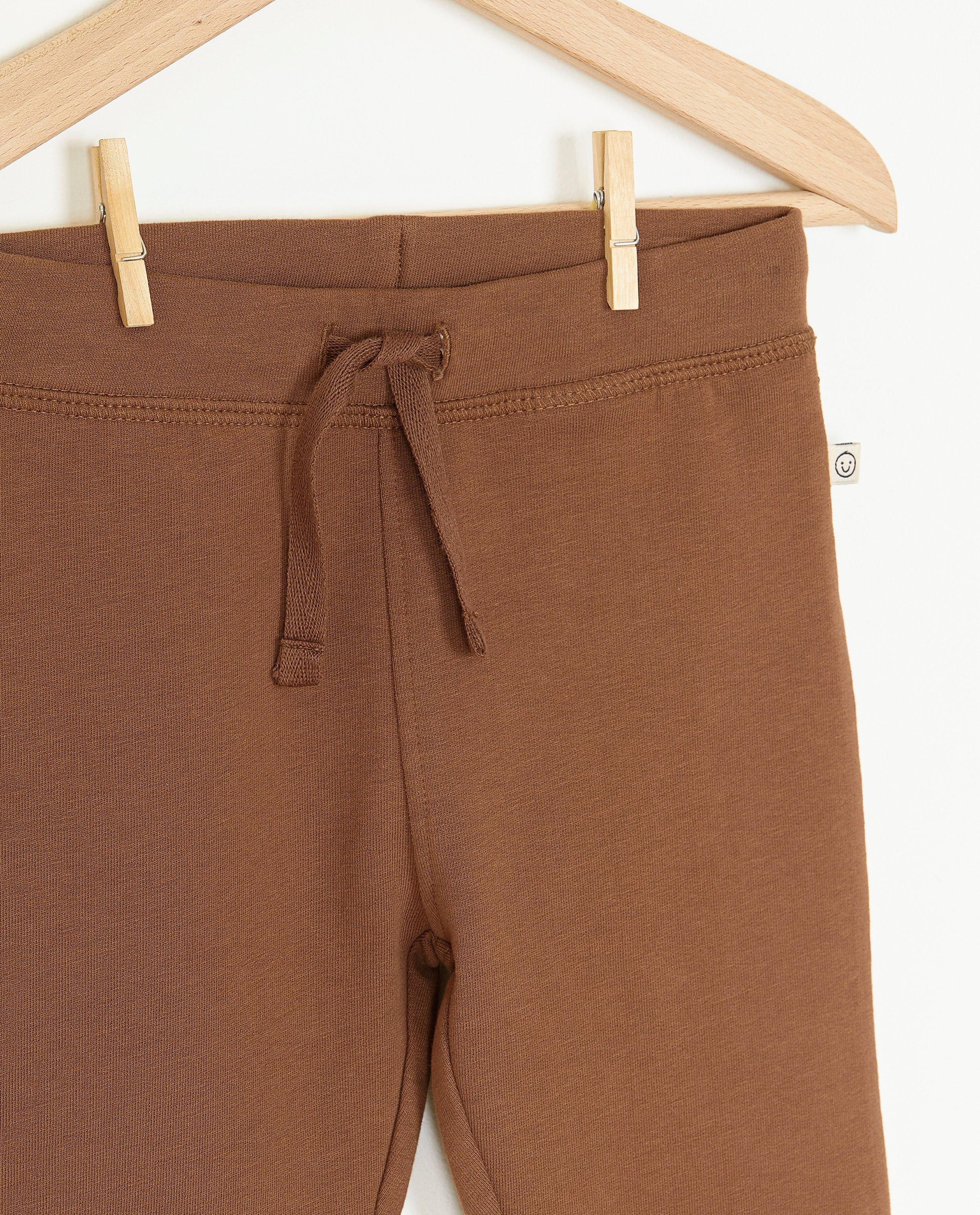 Pantalons - Jogger rouge foncé