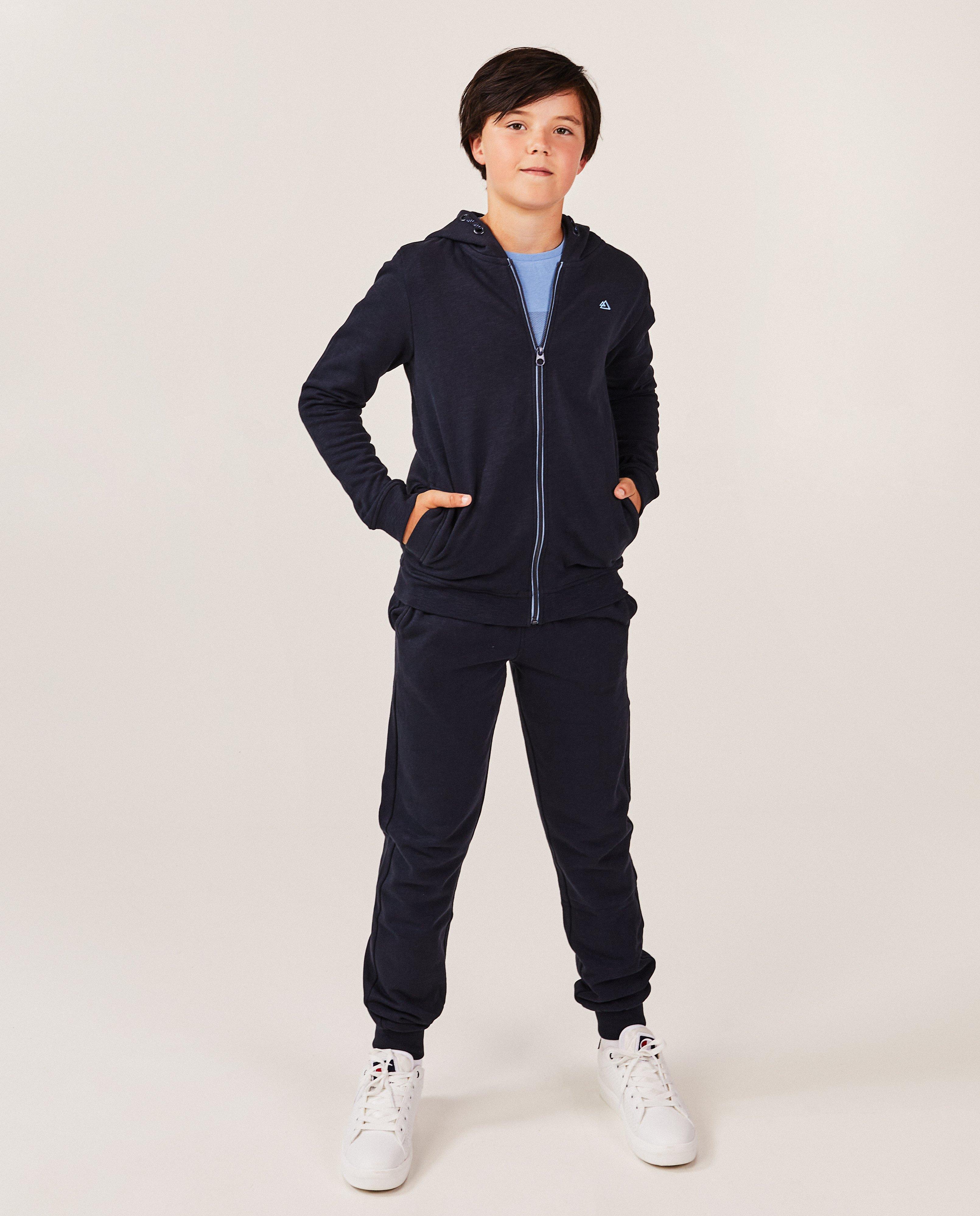 Zwart sweatvest met kap - Product Detail - donkerblauw - afbeelding nummer 1