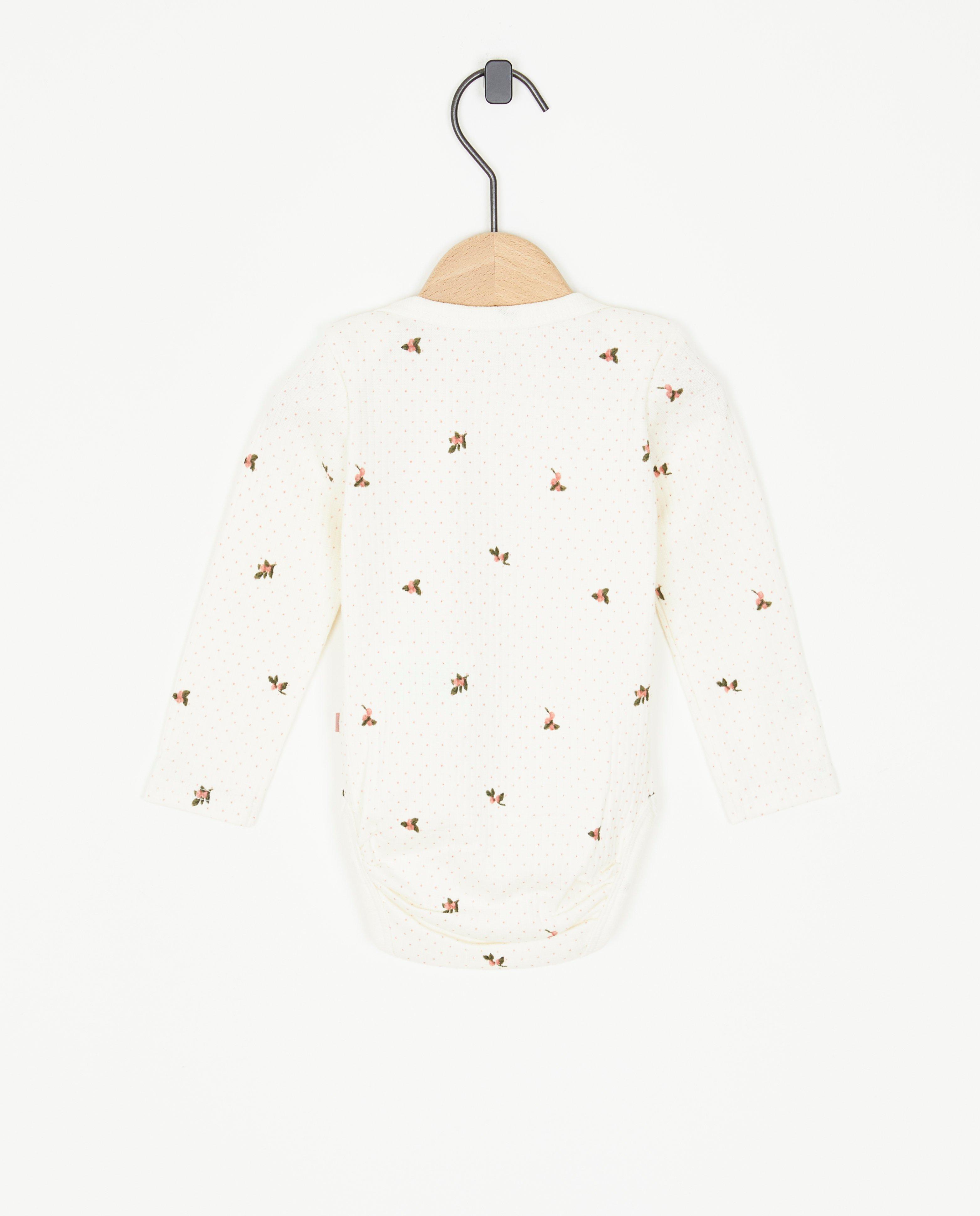 Romper met enveloppehals - Product Detail - wit - afbeelding nummer 2