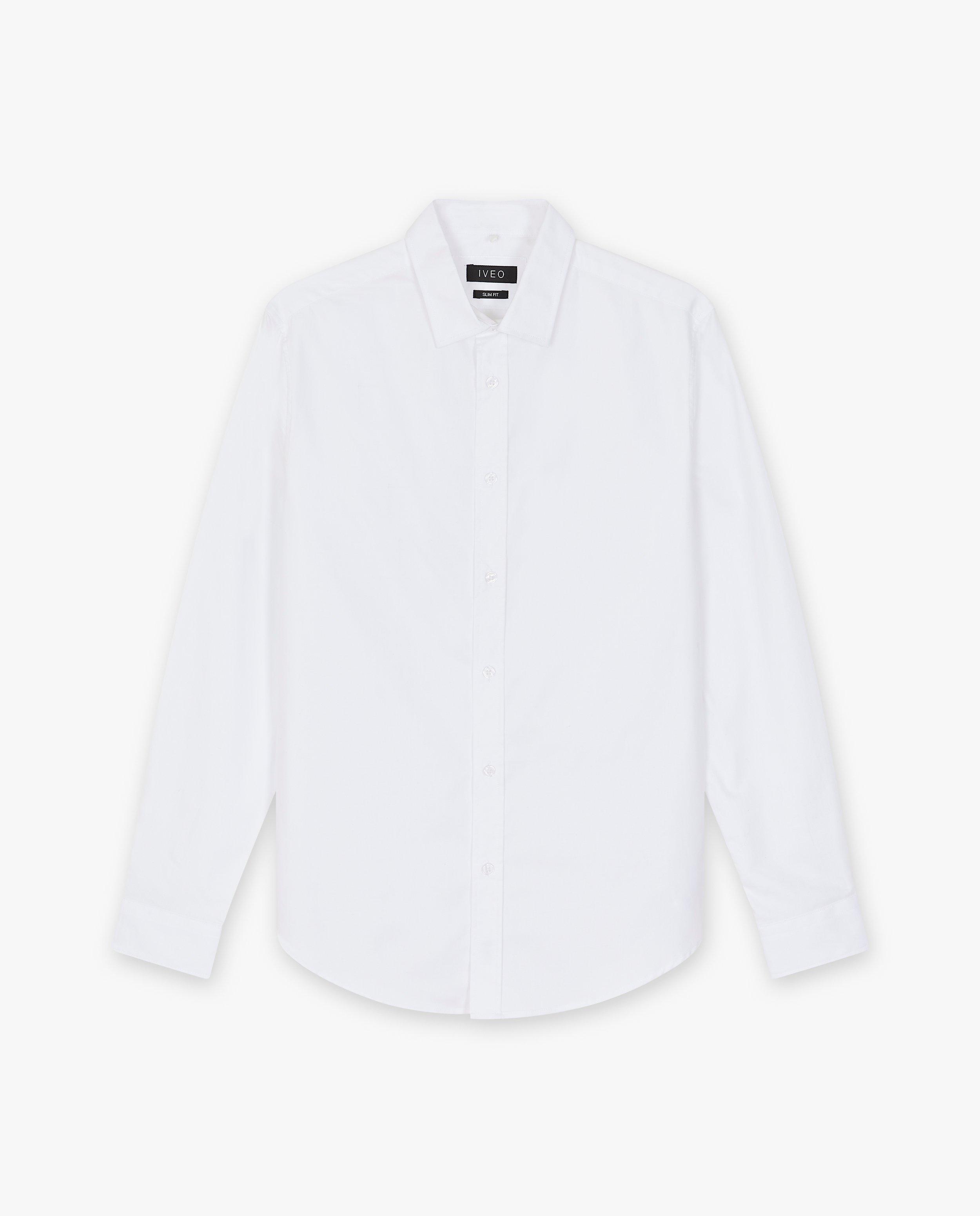 Hemden - Wit hemd, slim fit