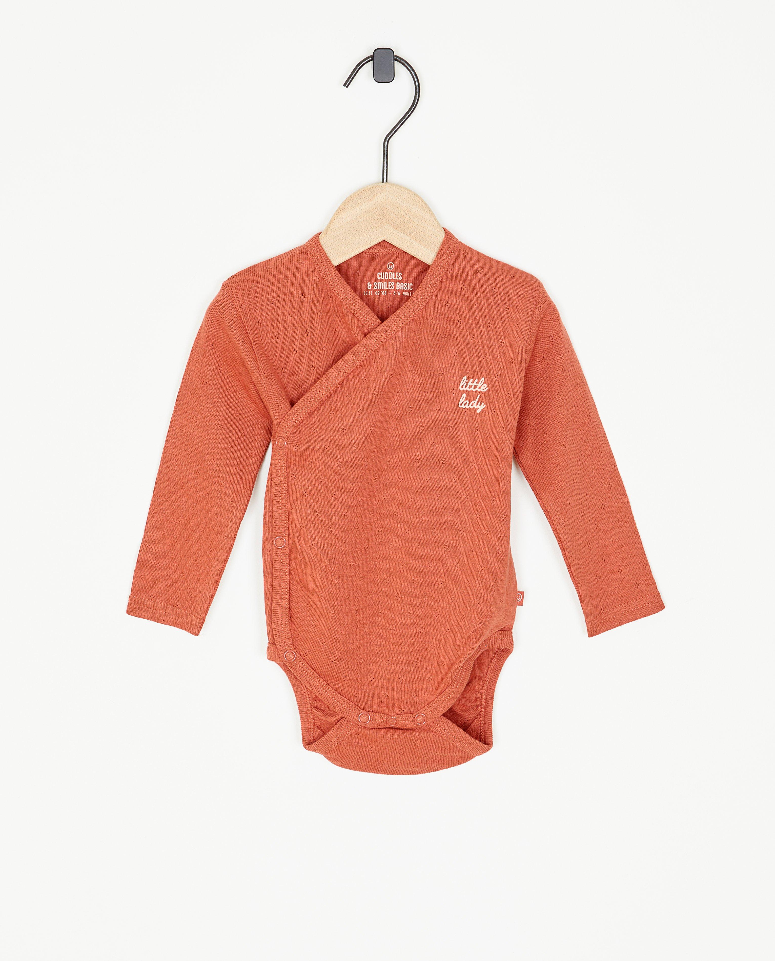 Romper met overslag - null - Newborn 50-68