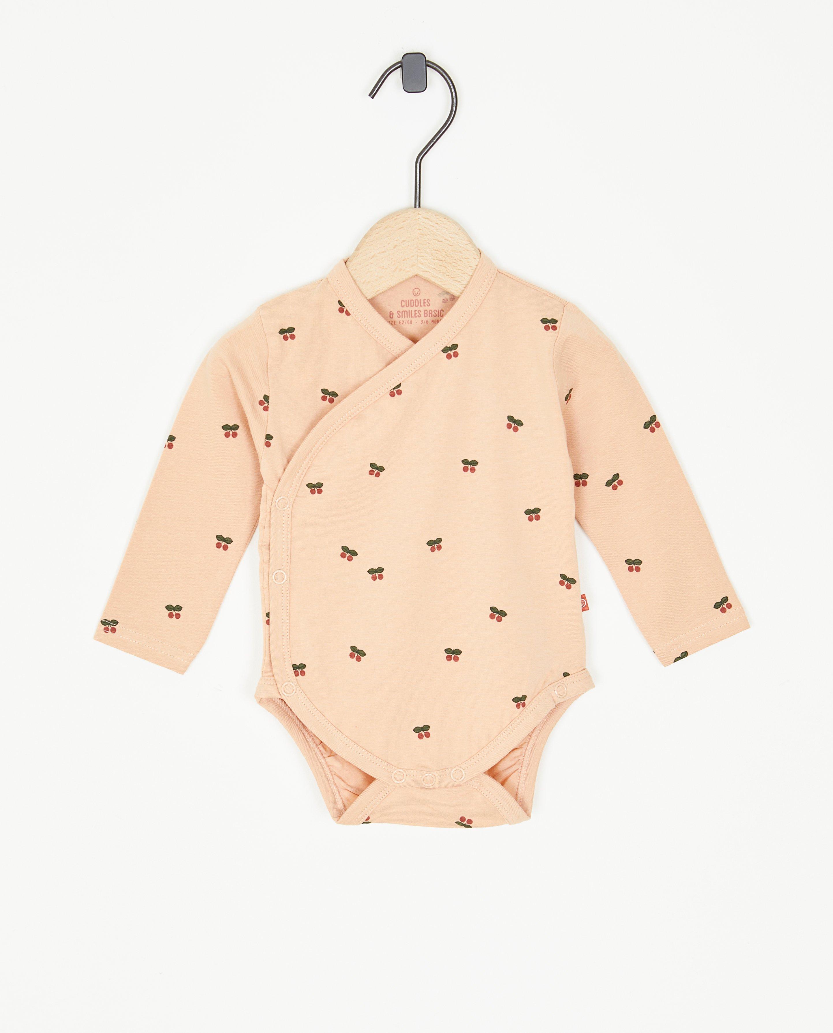 Romper met overslag - null - Newborn 50-68