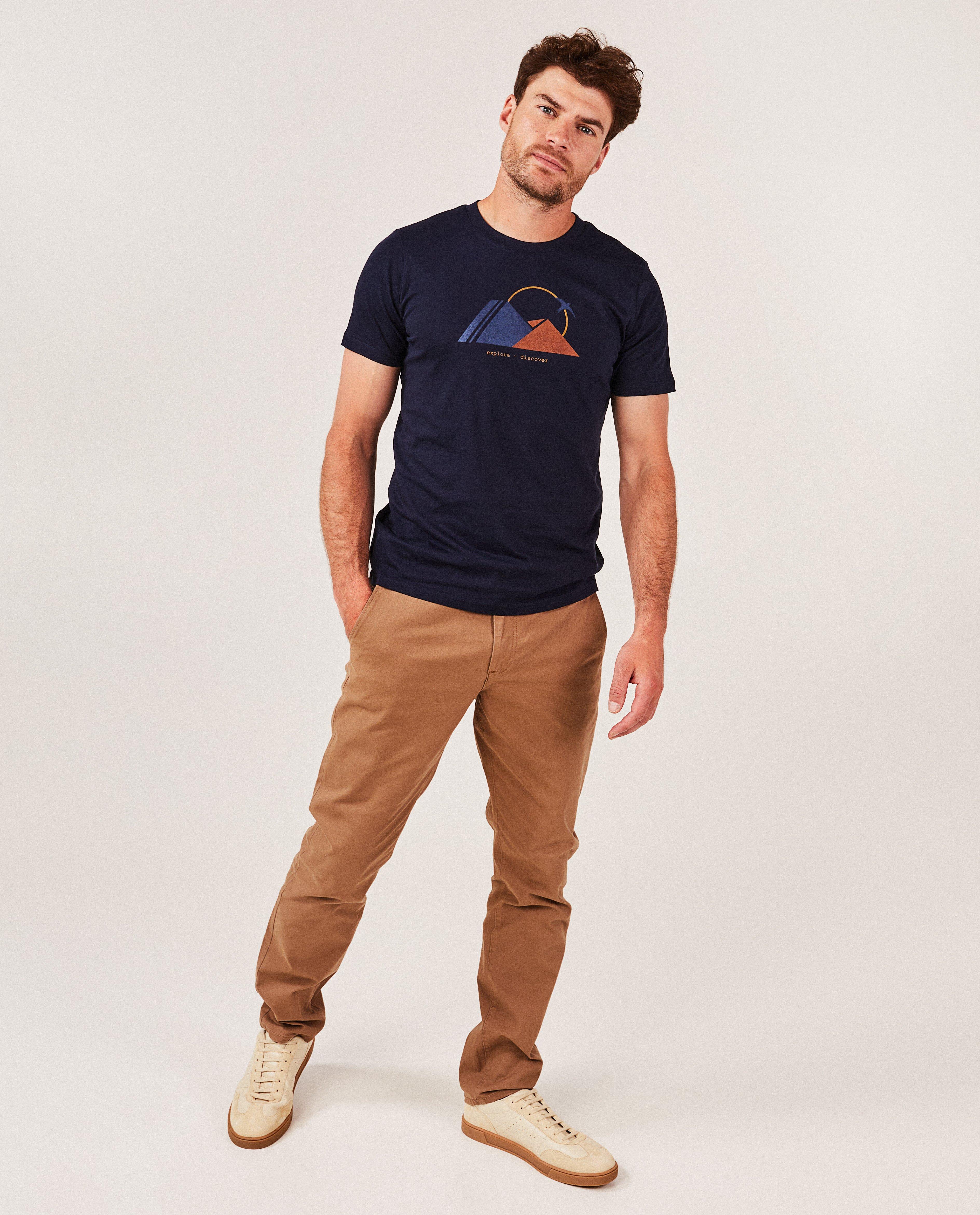 T-shirt met print - null - Quarterback