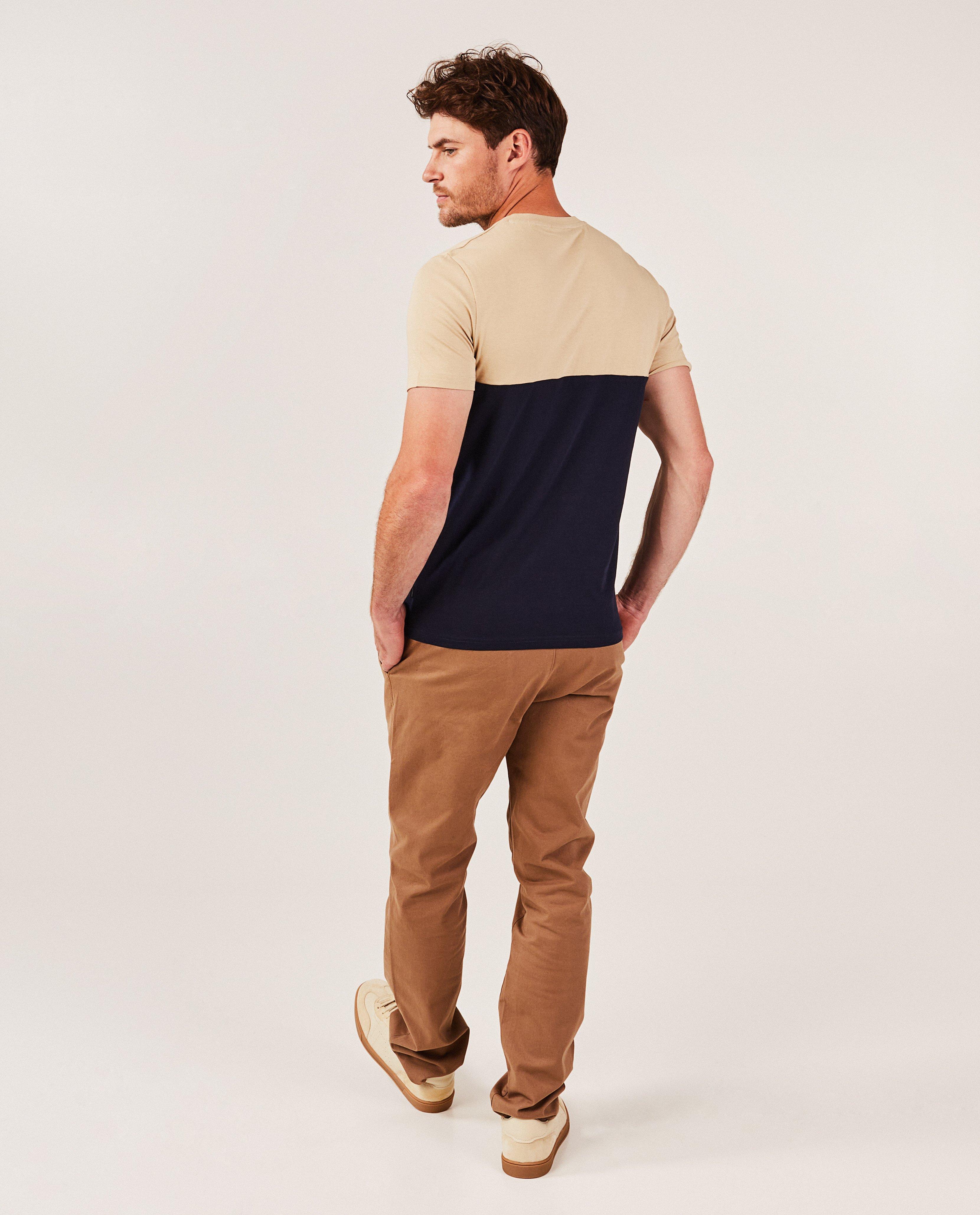 T-shirts - T-shirt met color block