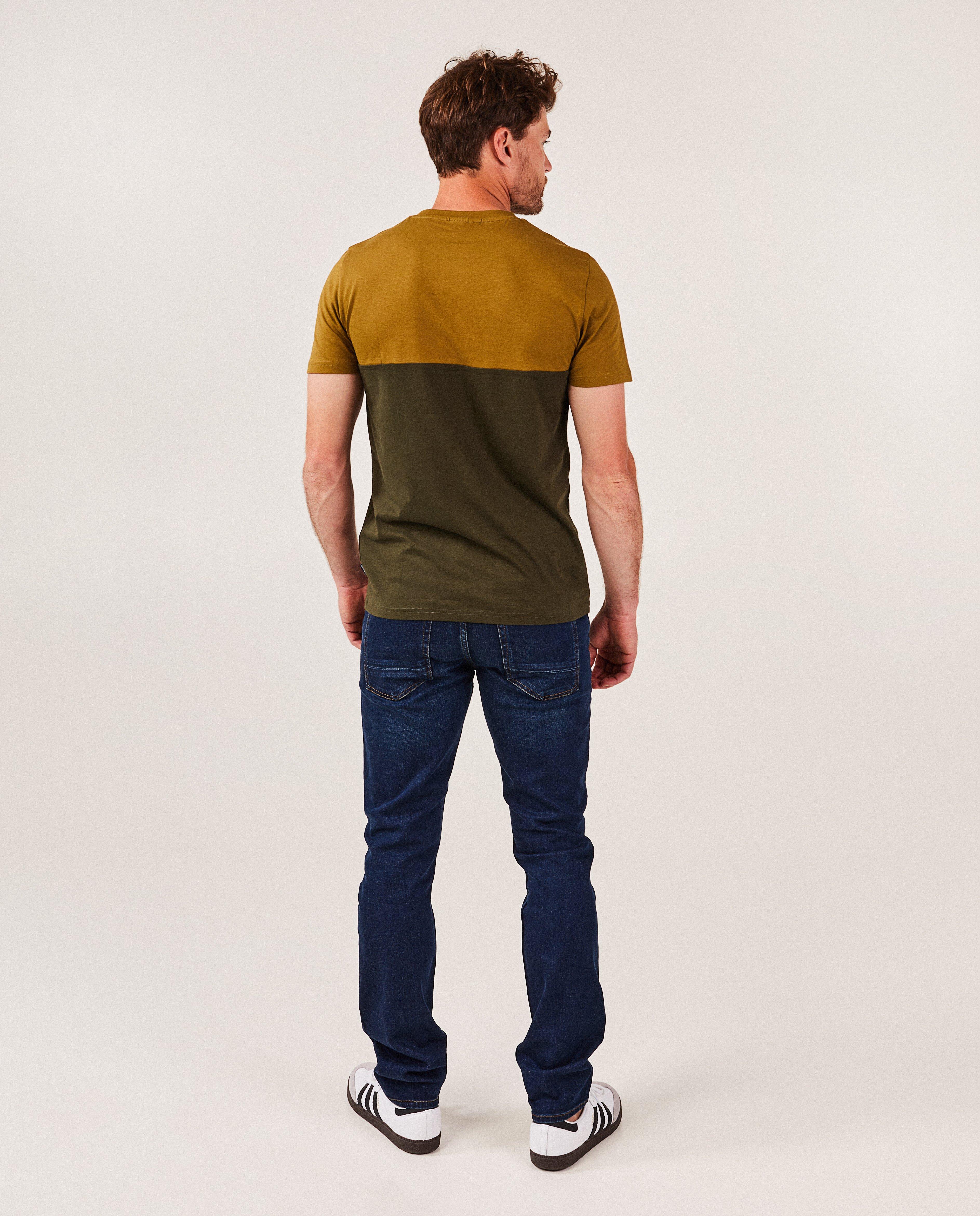T-shirts - T-shirt met color block