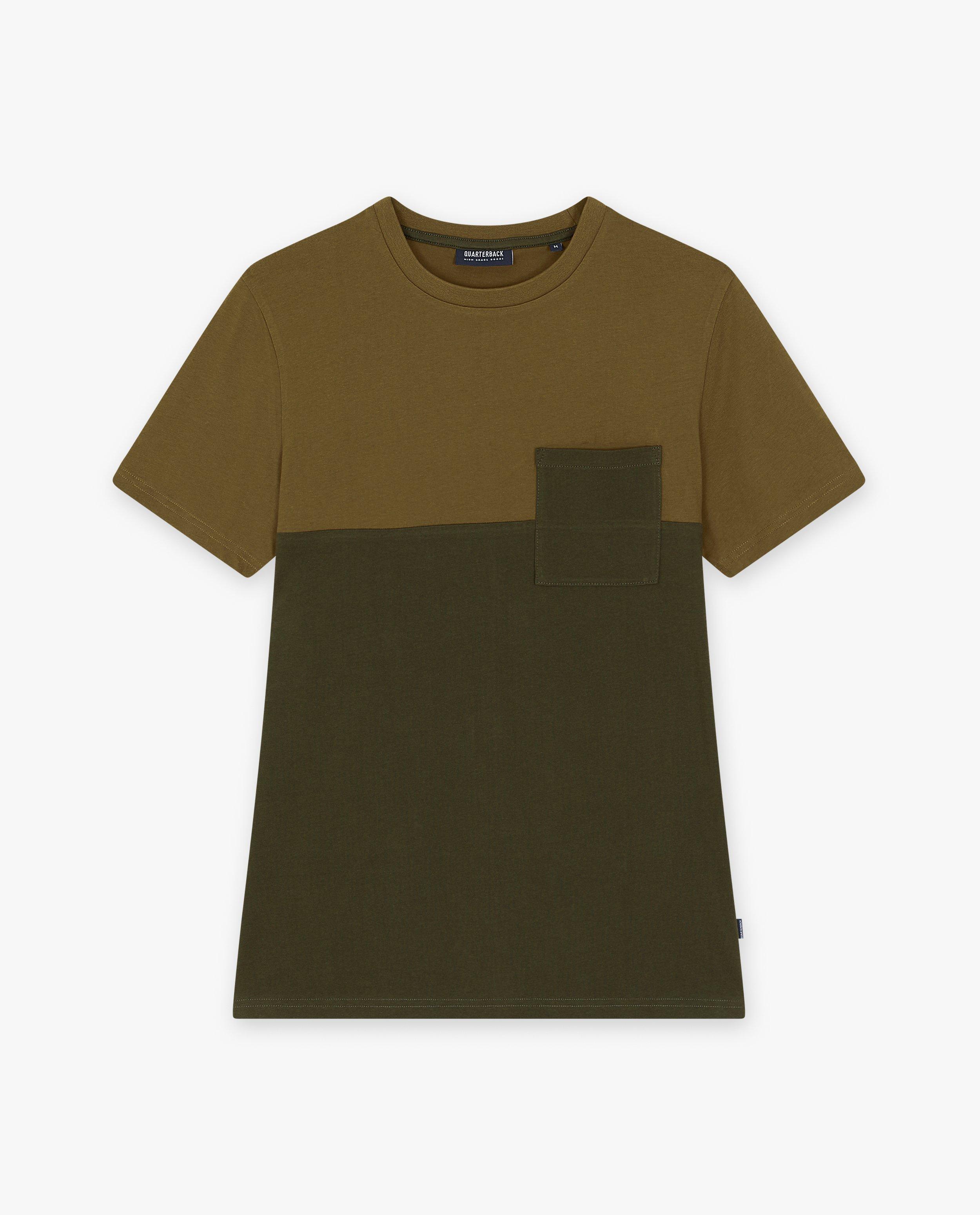 T-shirts - T-shirt met color block
