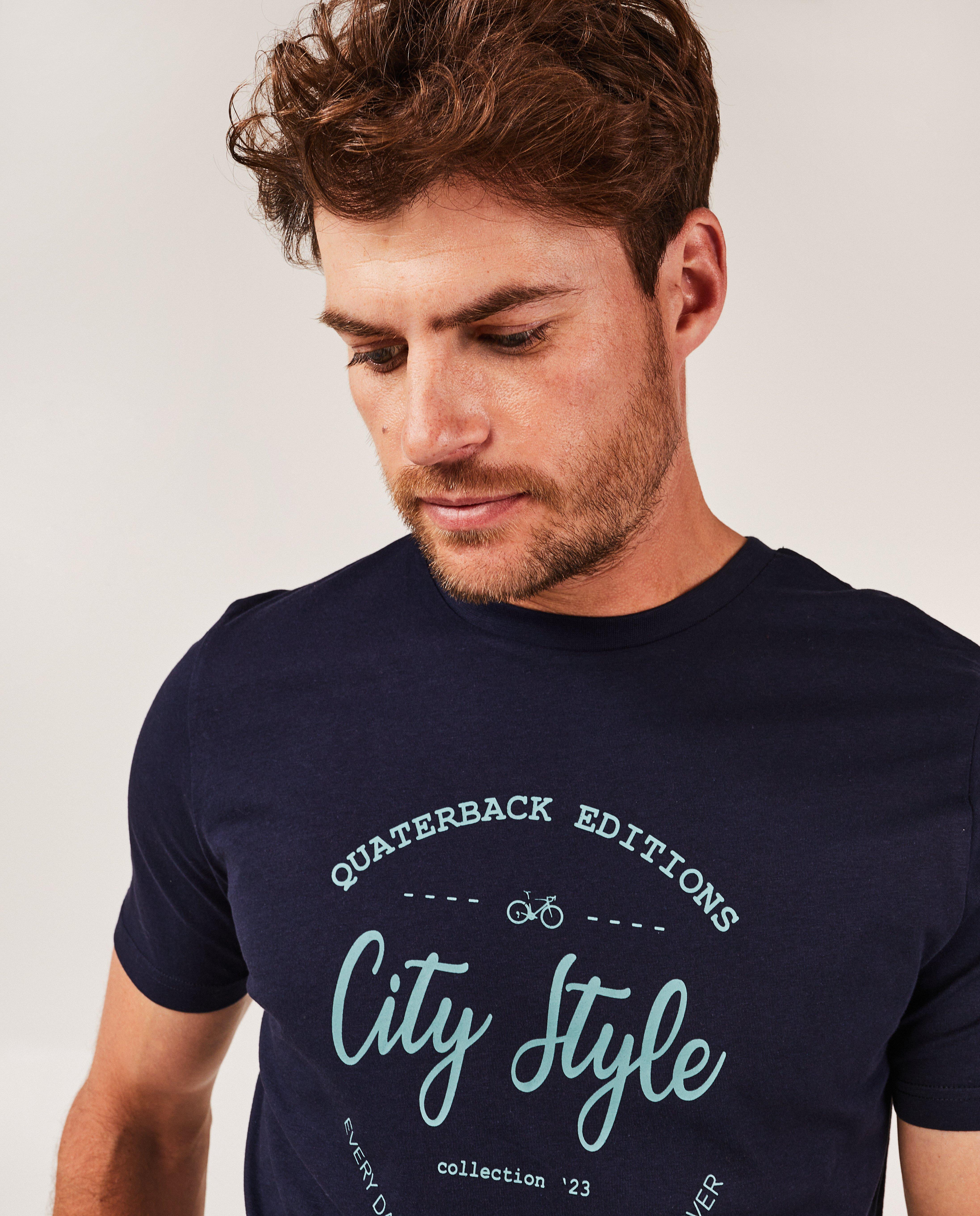 T-shirts - T-shirt met opschrift
