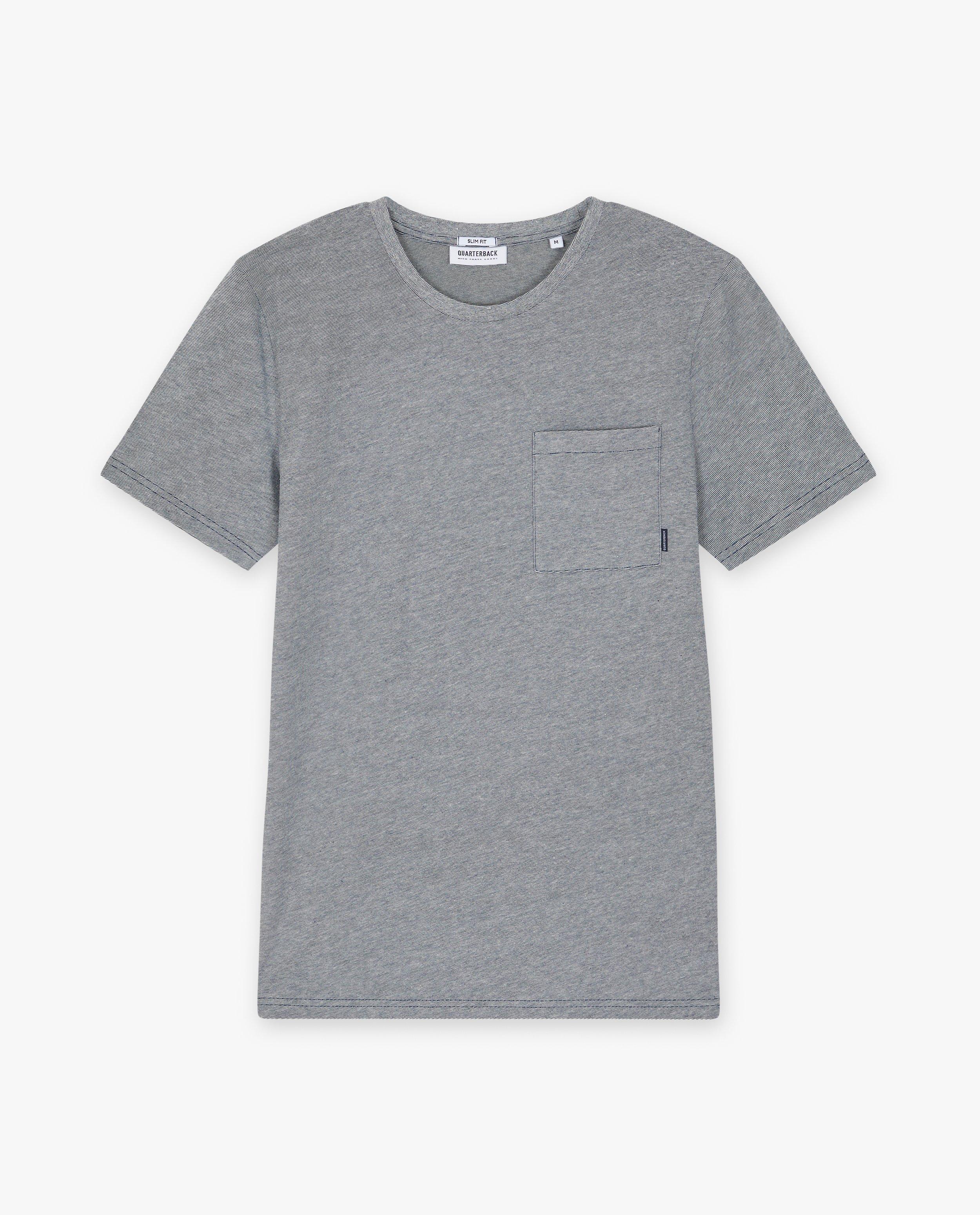 T-shirts - T-shirt à rayures, slim fit