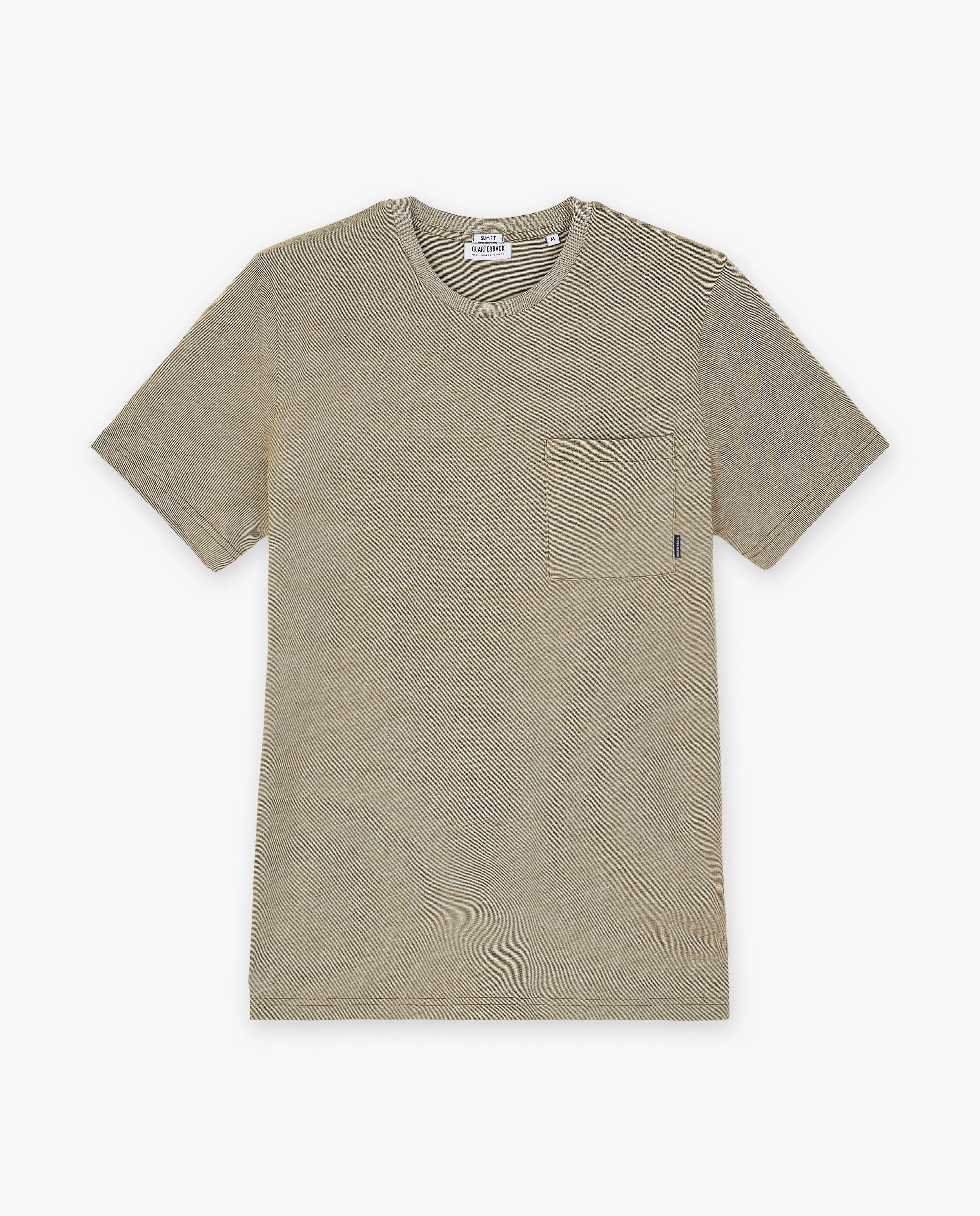 T-shirts - T-shirt à rayures, slim fit