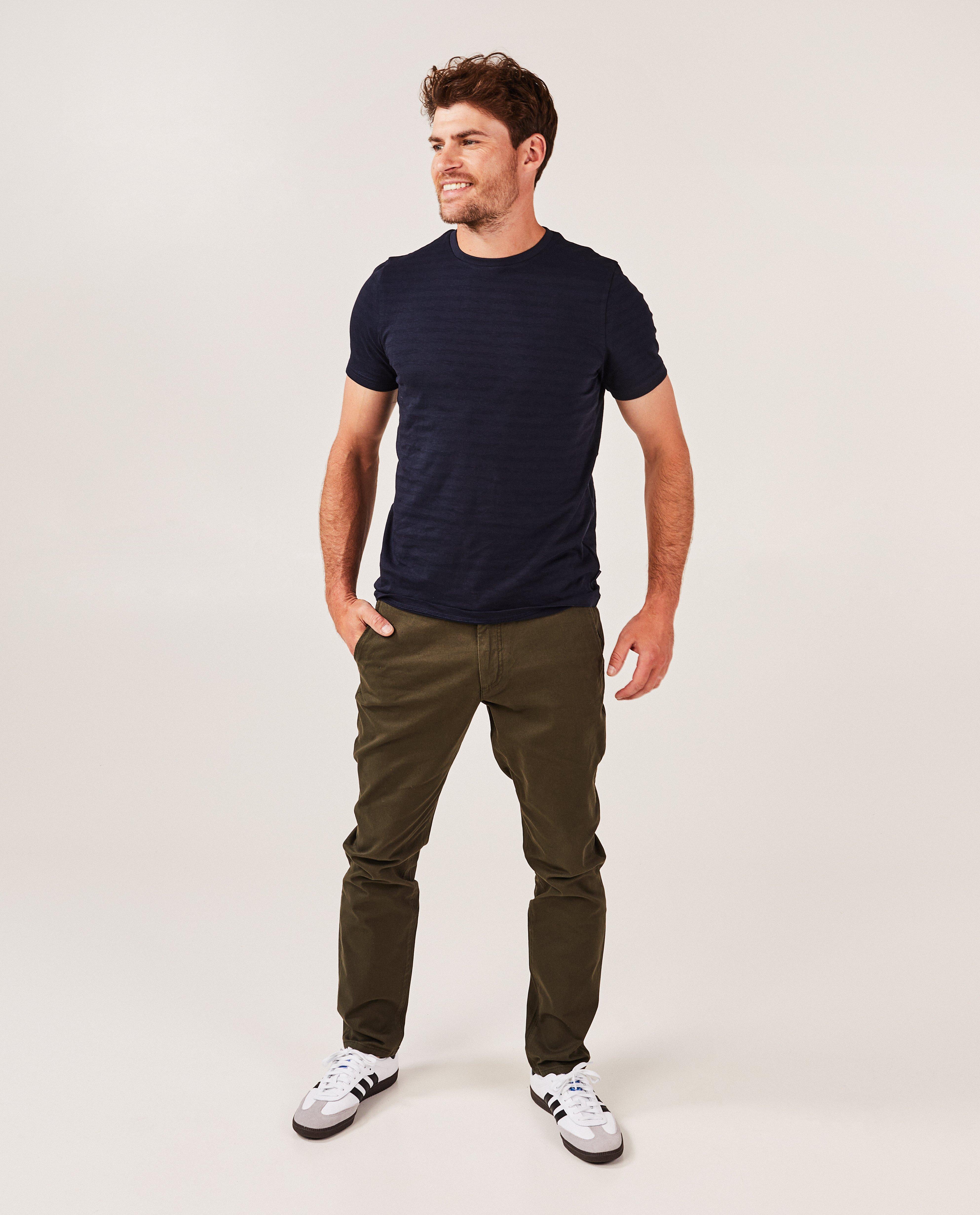 T-shirt à rayures, slim fit - null - Quarterback
