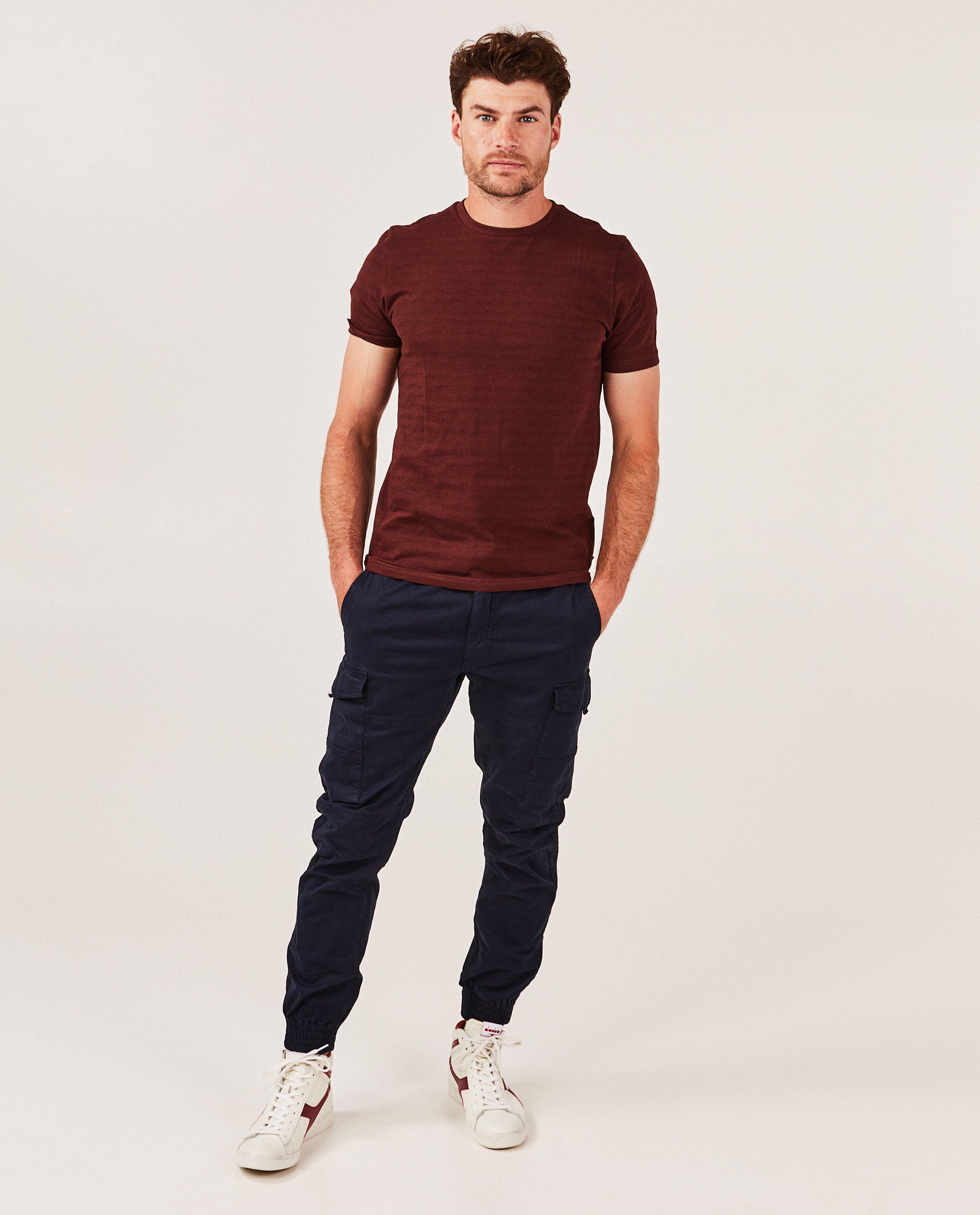 T-shirt met strepen, slim fit - null - Quarterback