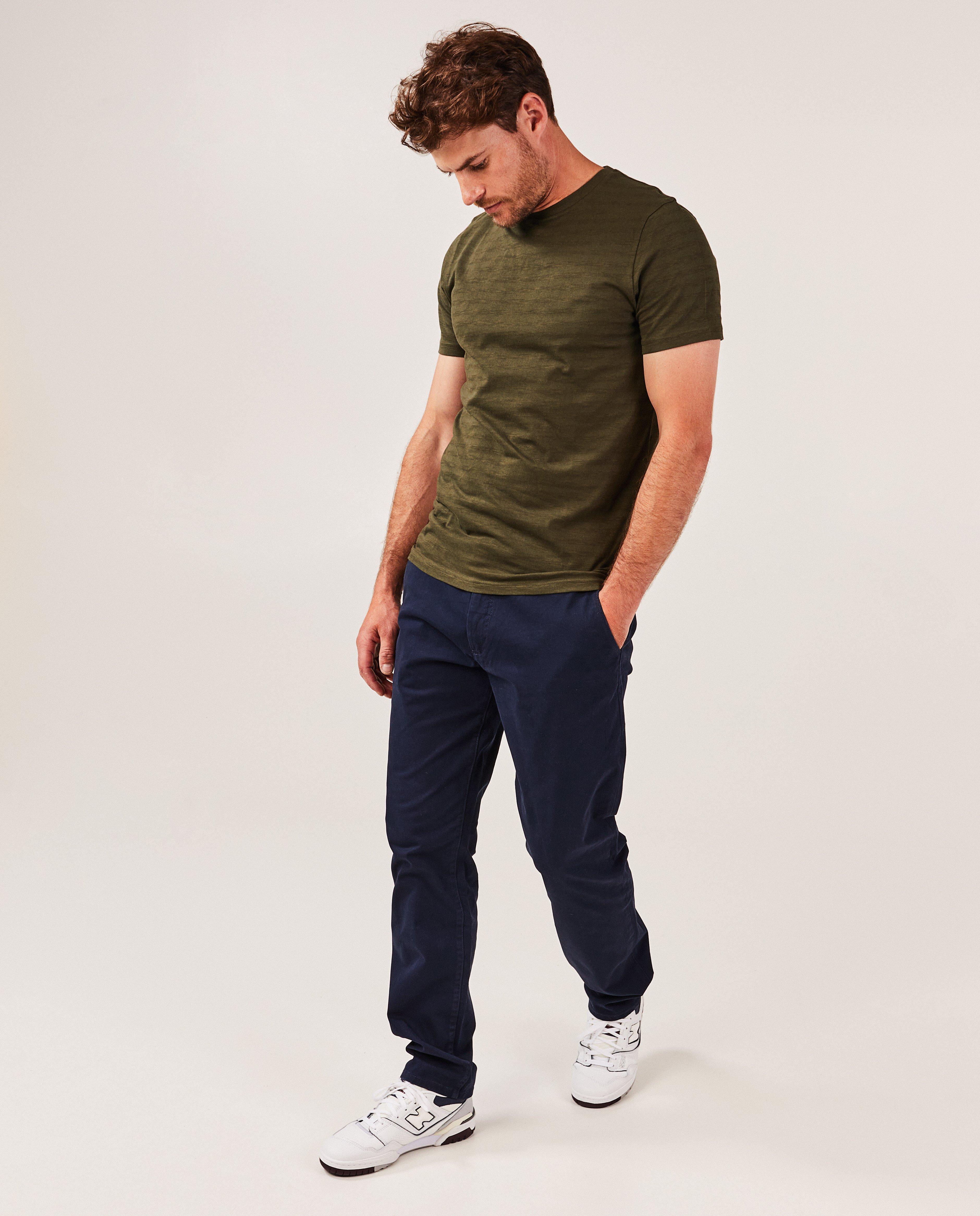 T-shirt à rayures, slim fit - null - Quarterback