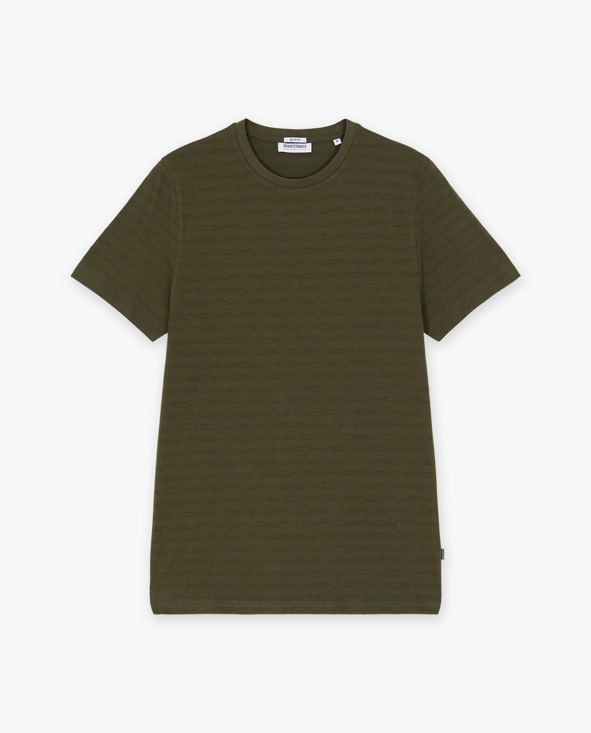T-shirts - T-shirt à rayures, slim fit