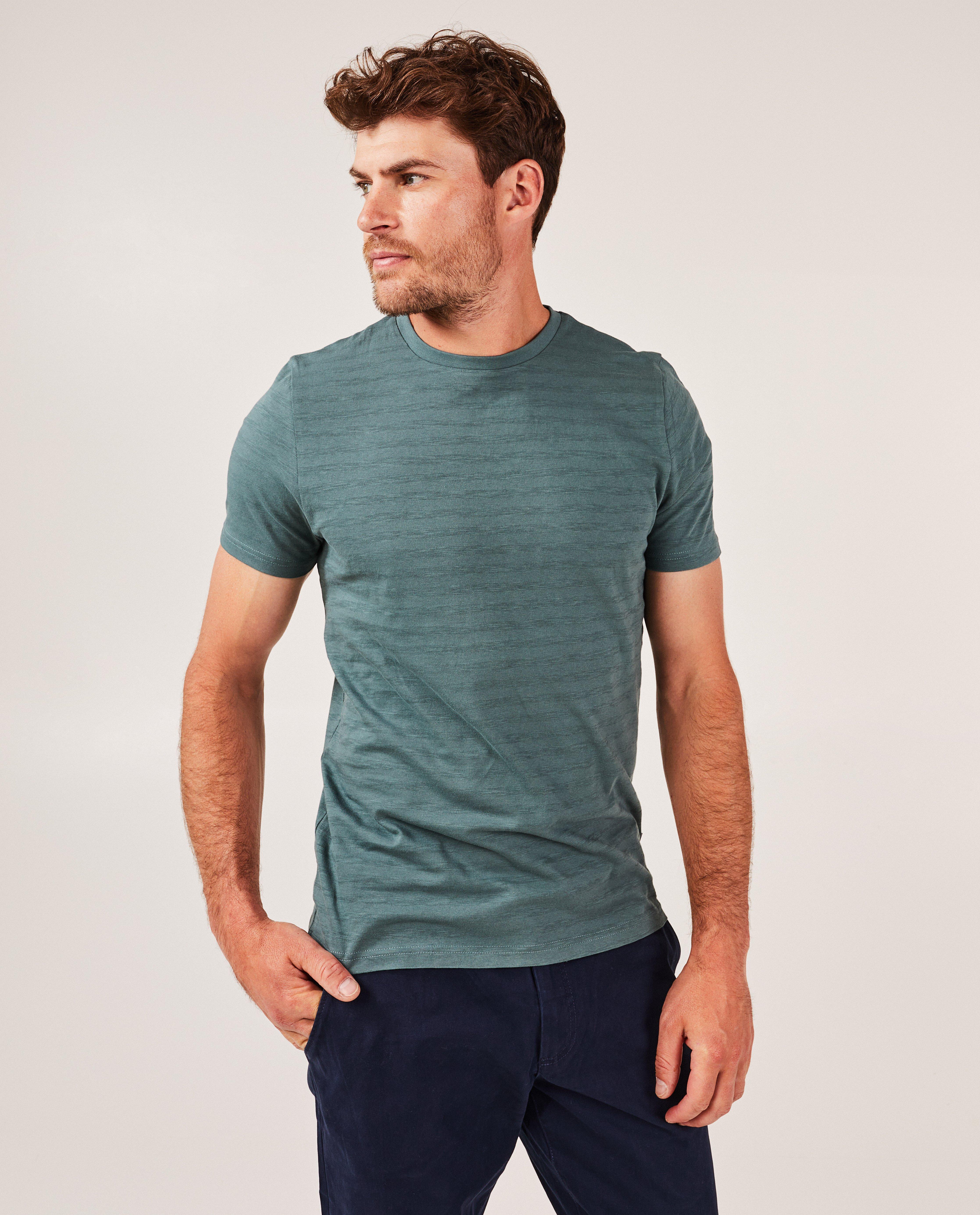 T-shirts - T-shirt met strepen, slim fit