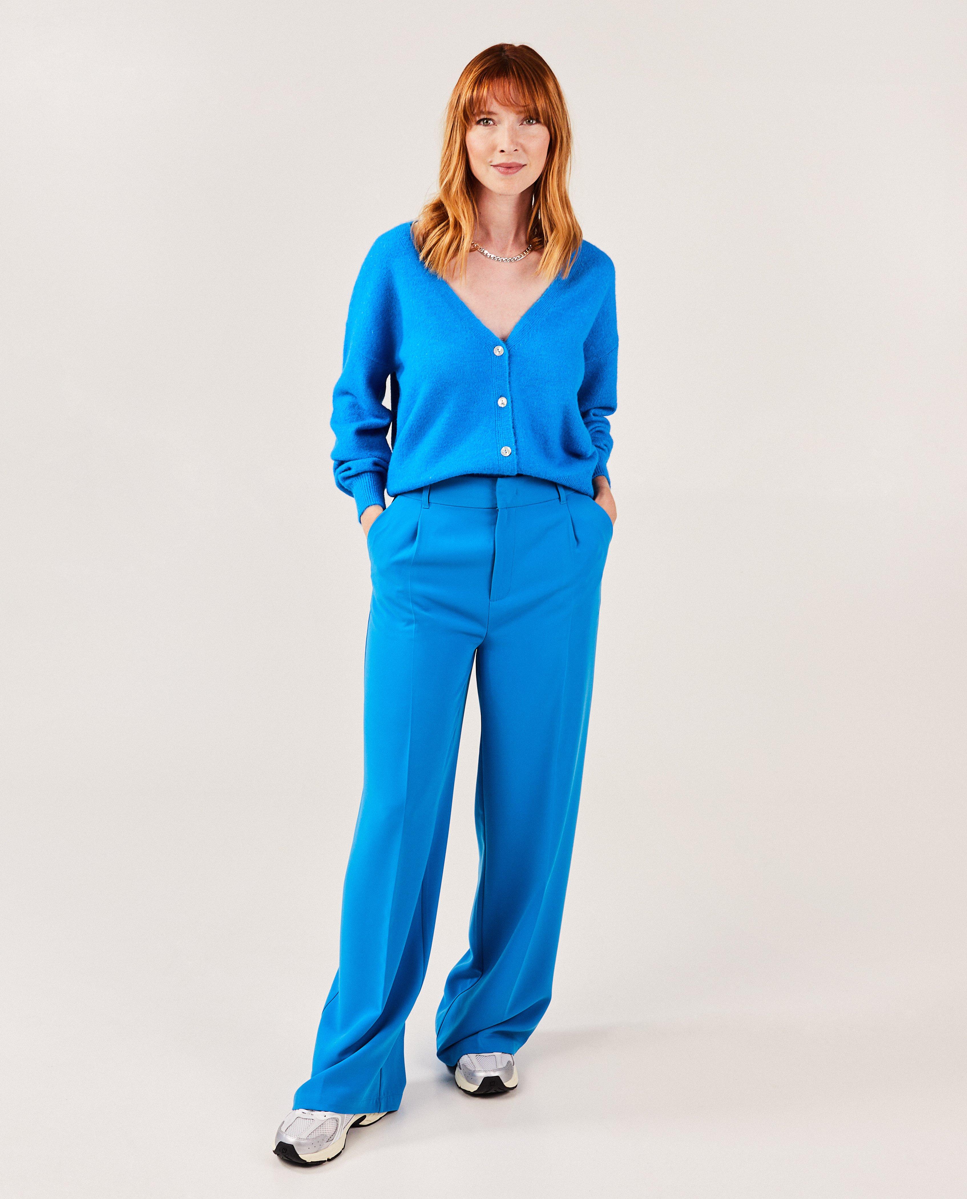 Cardigan bleu - null - Sora