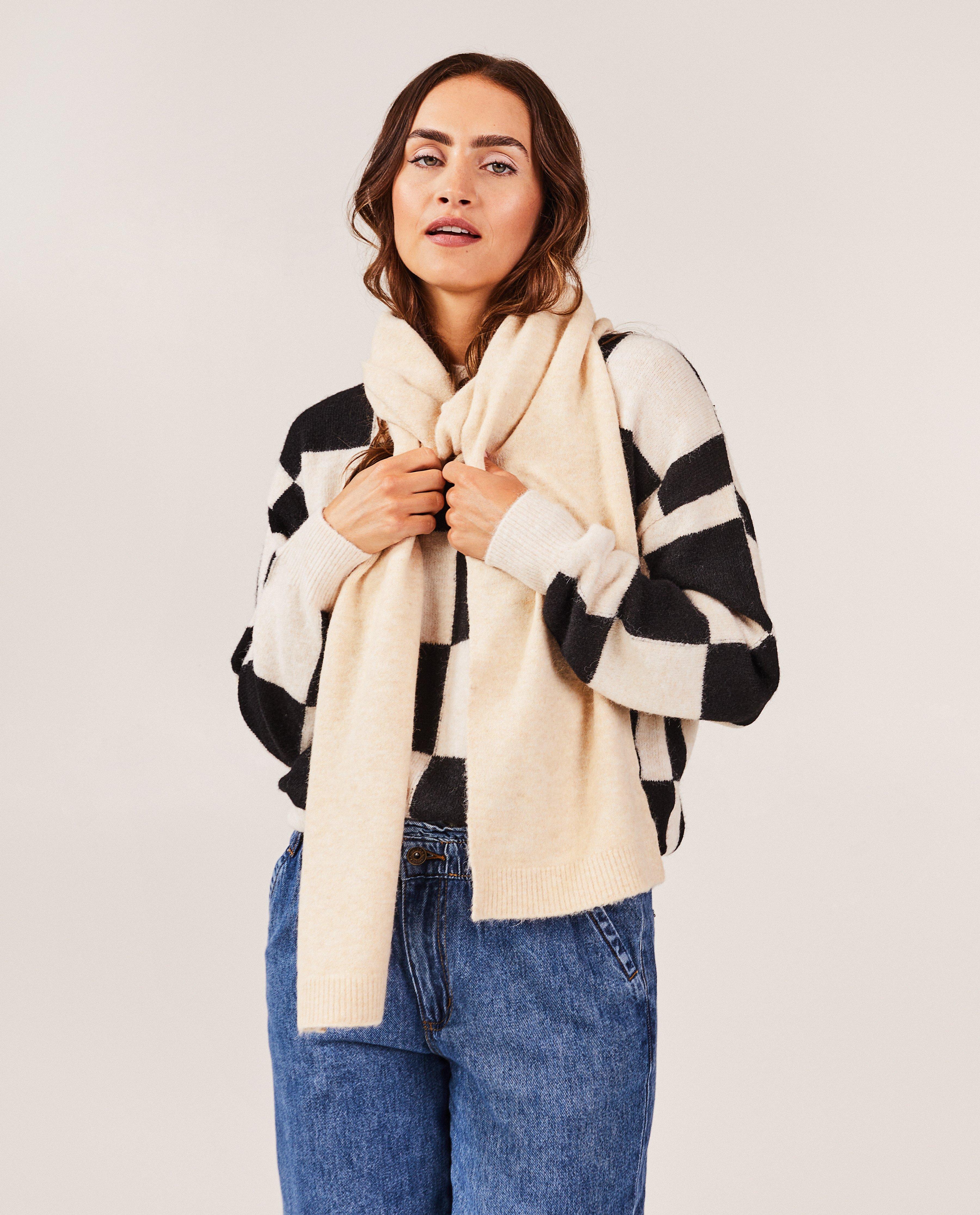 Beige sjaal - null - Sora
