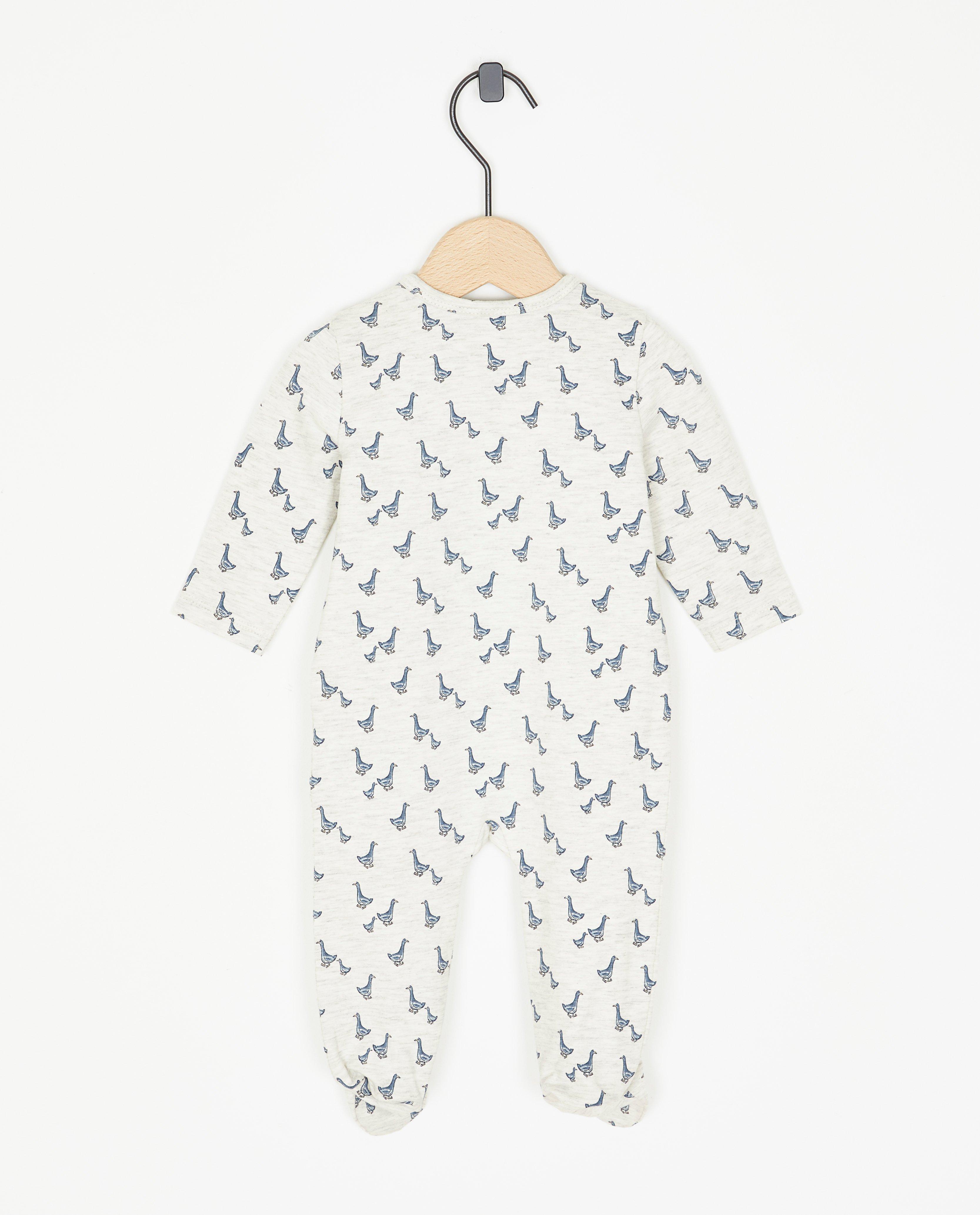 Jumpsuit - Kruippakje met ganzenprint