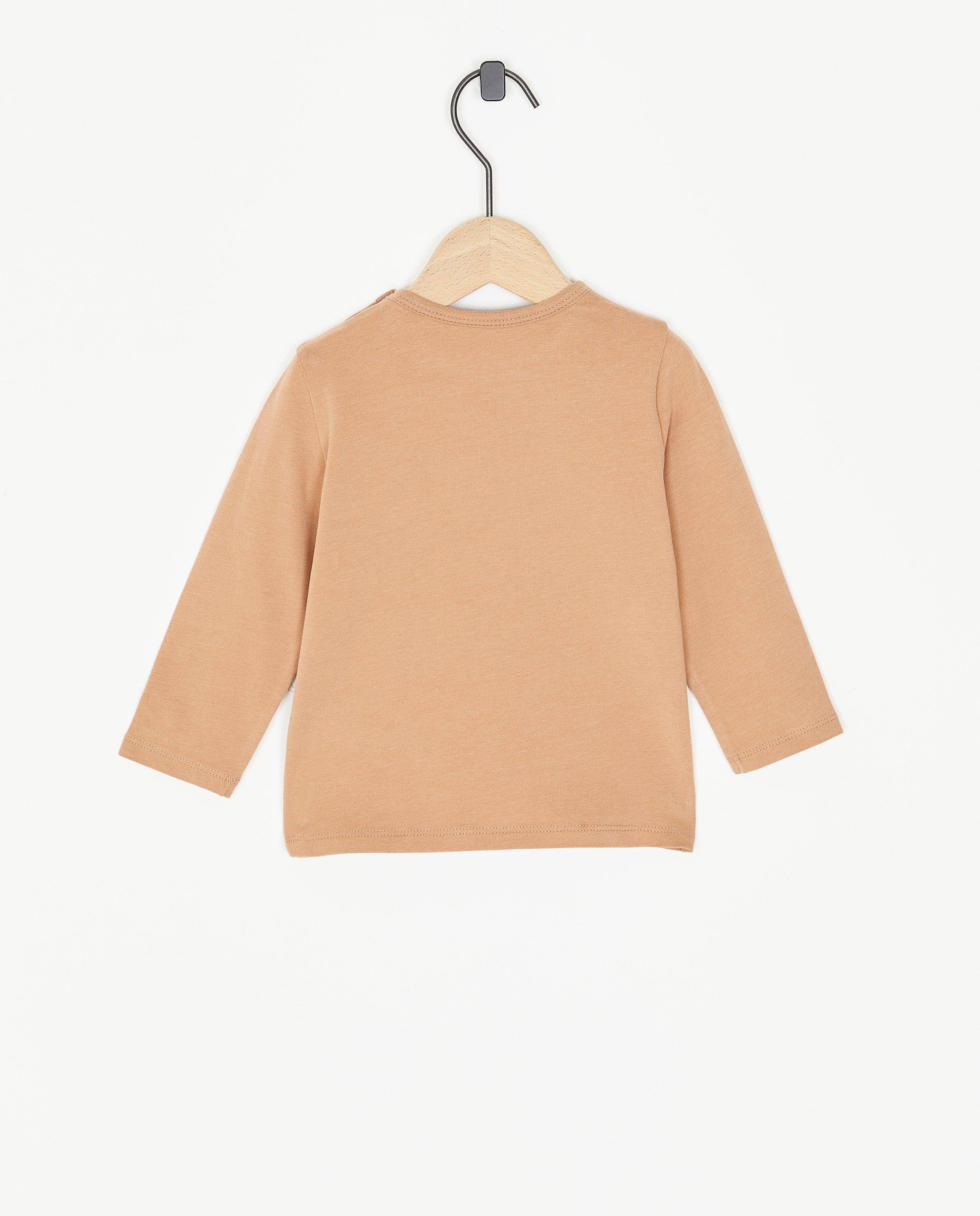 T-shirts - Roze longsleeve Mini diva