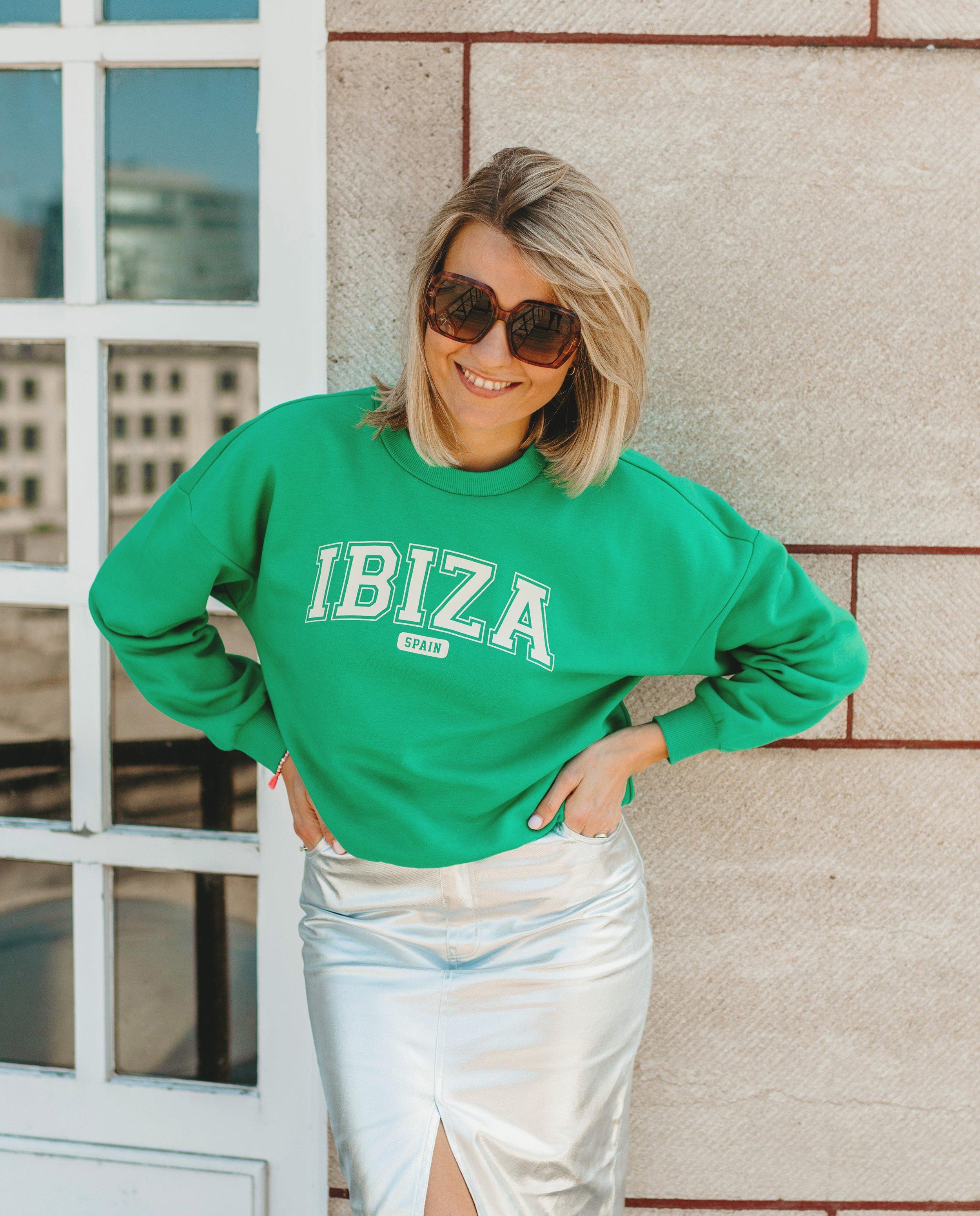 Sweaters - Groene sweater Ibiza
