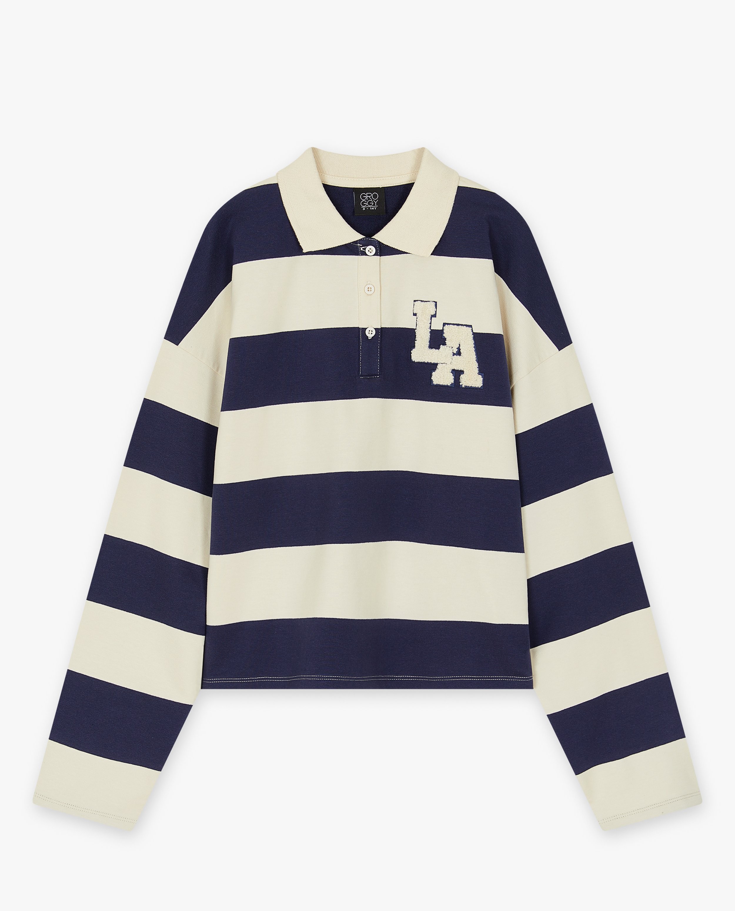Sweaters - Sweater met bouclé-print