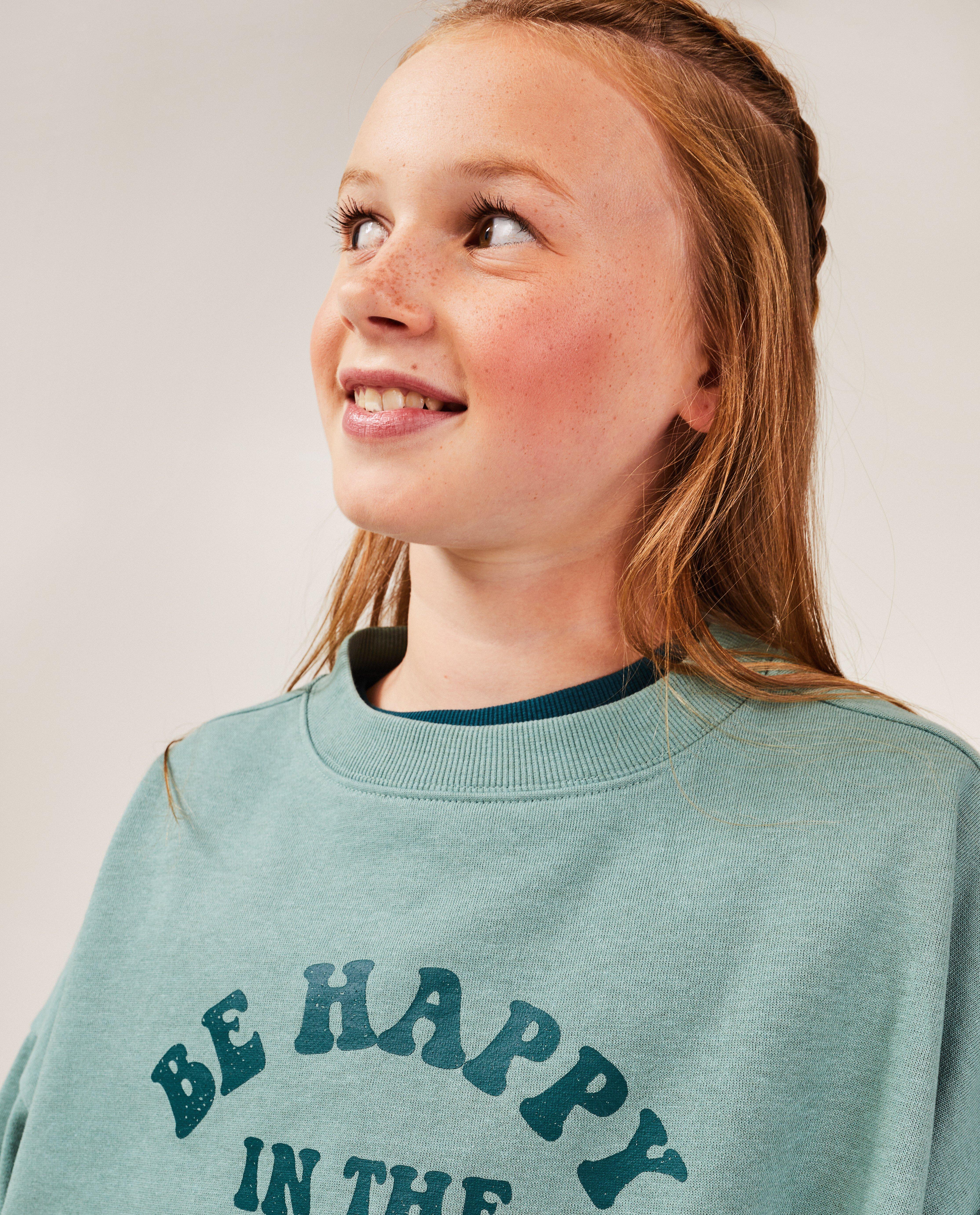 Sweaters - Sweater met opschrift