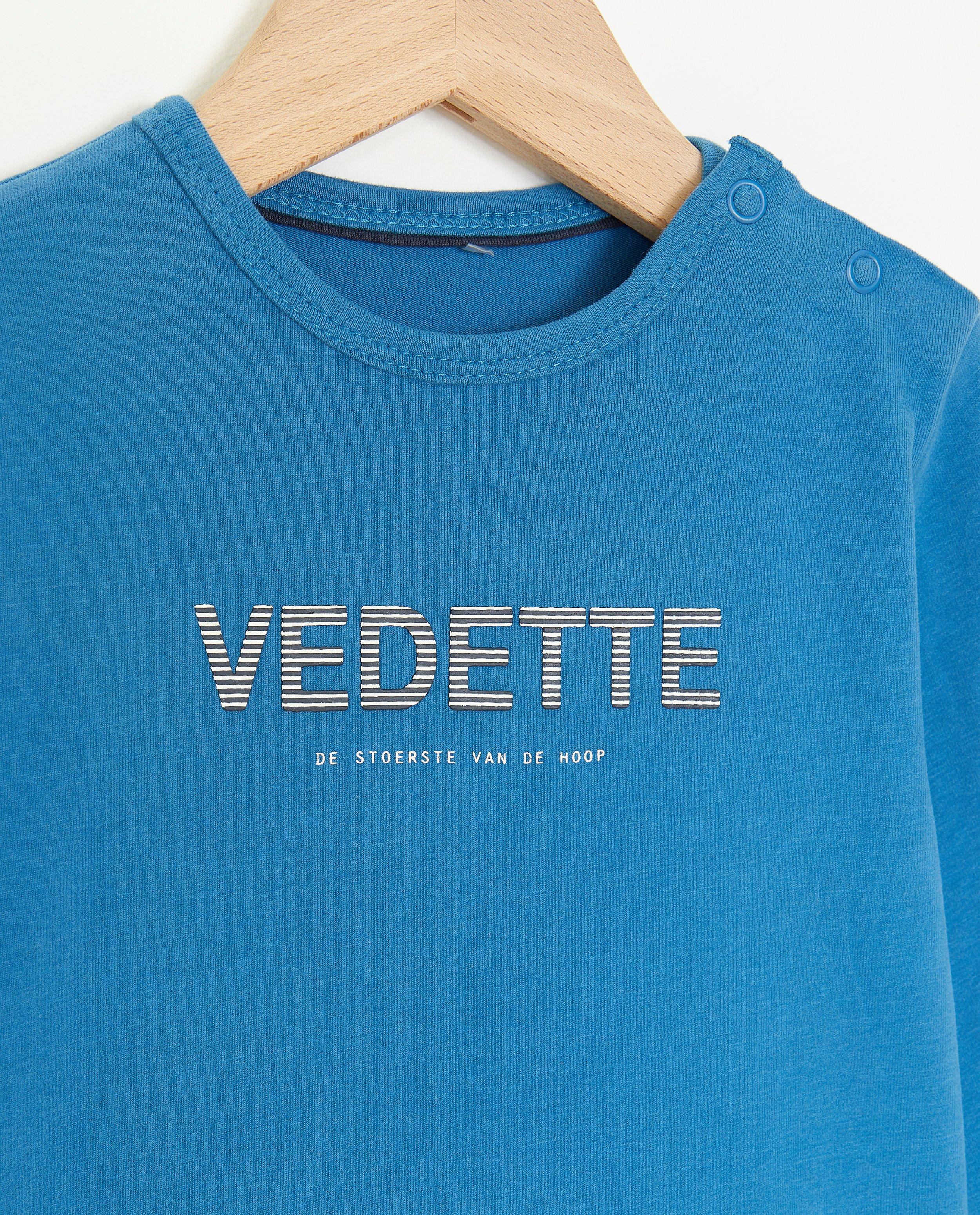 T-shirts - Donkerblauwe longsleeve Kapoen