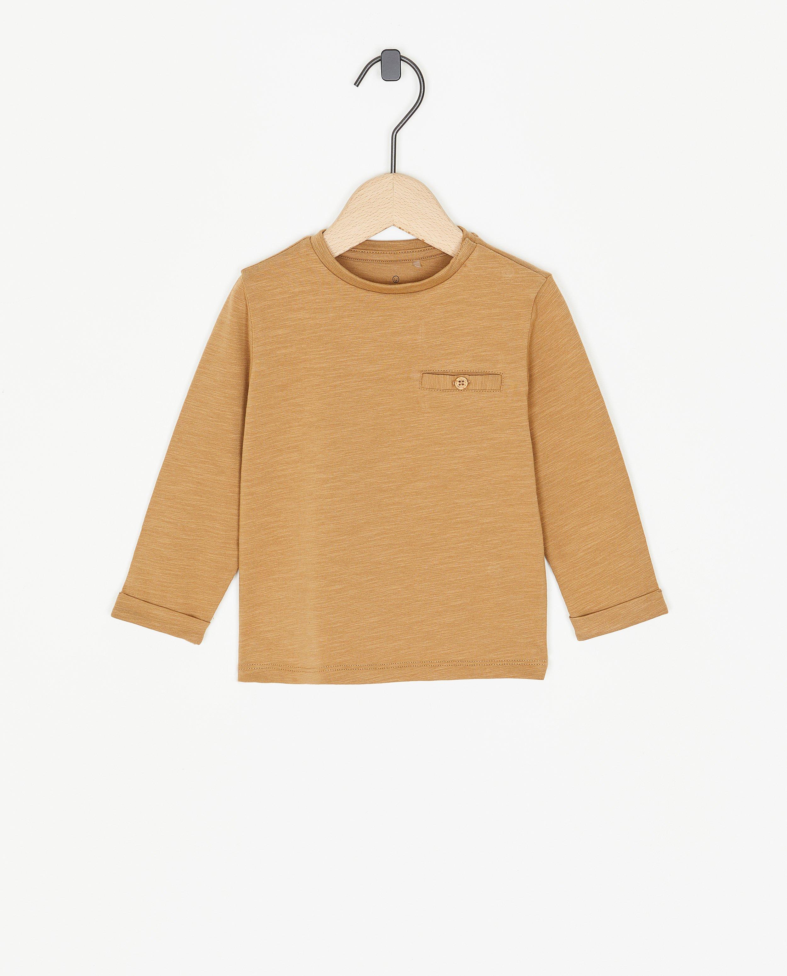 Donkergroene longsleeve - null - Cuddles and Smiles