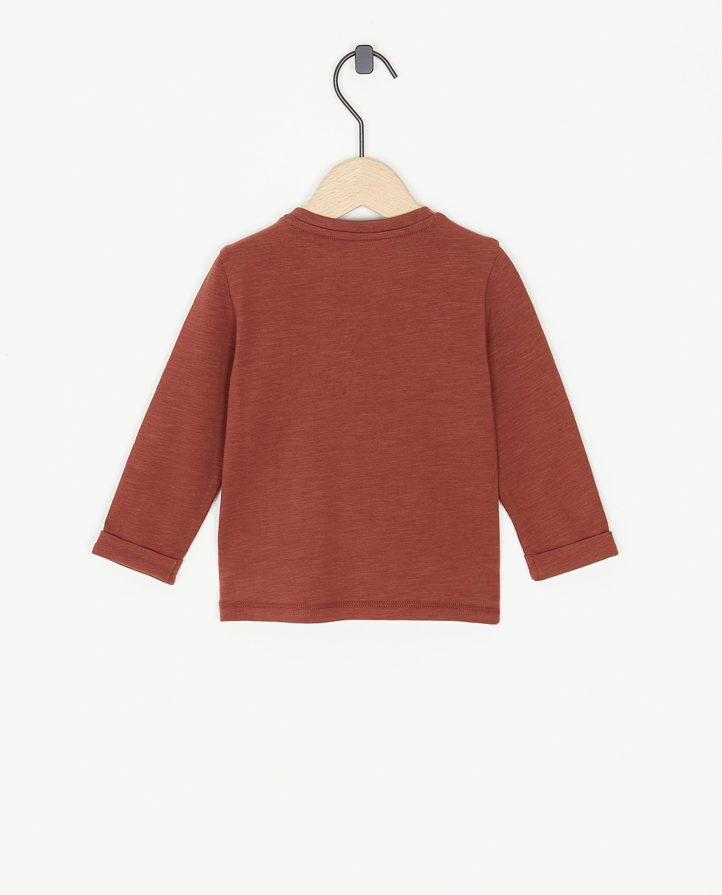 T-shirts - Donkerblauwe longsleeve