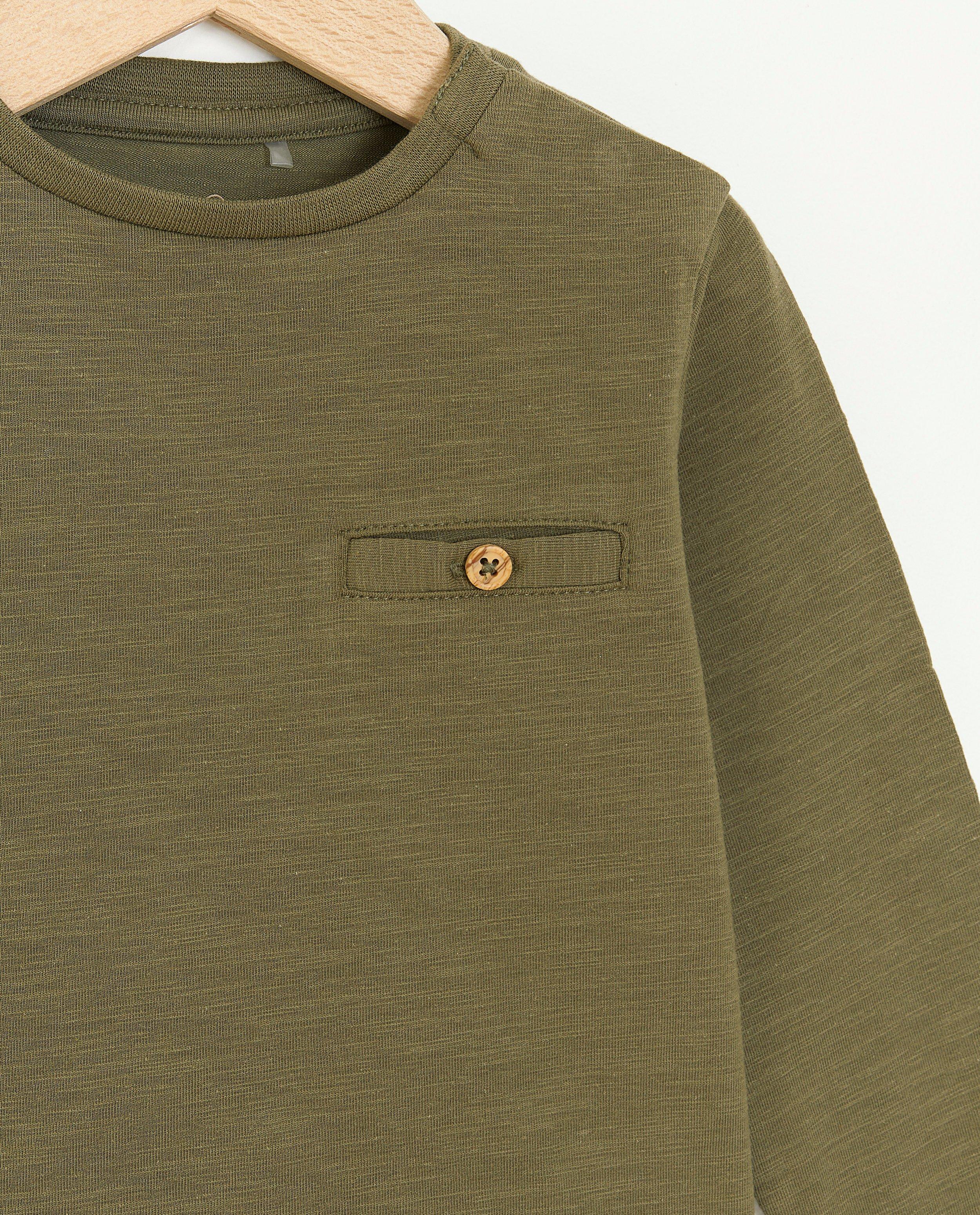 T-shirts - Donkerblauwe longsleeve