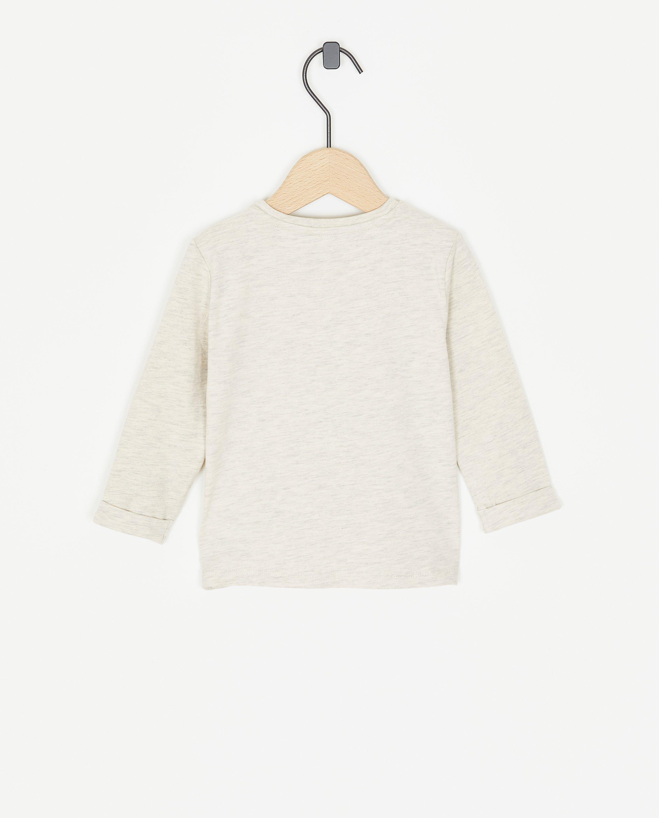 T-shirts - Beige longsleeve