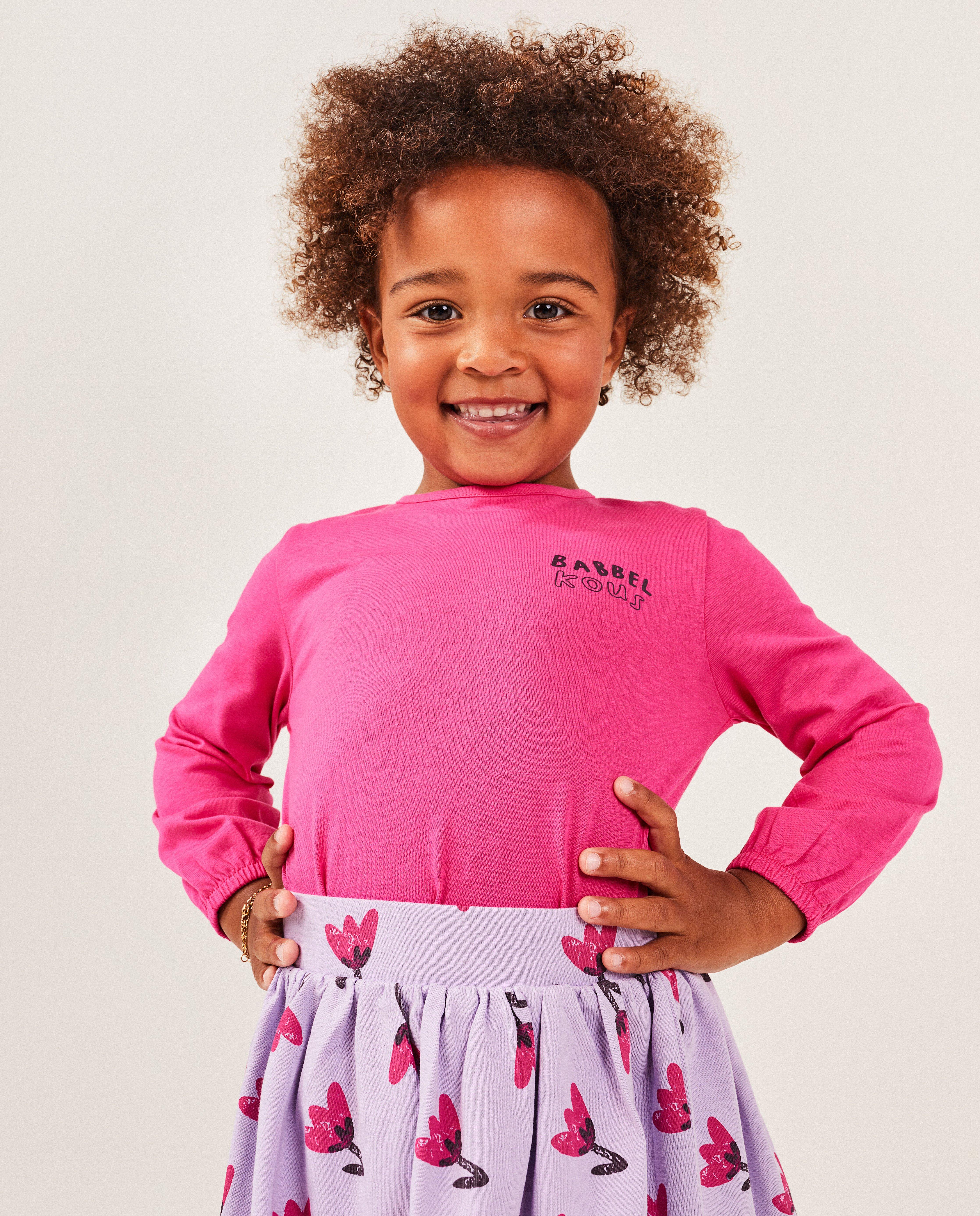 Roze longsleeve Babbelkous - null - Besties