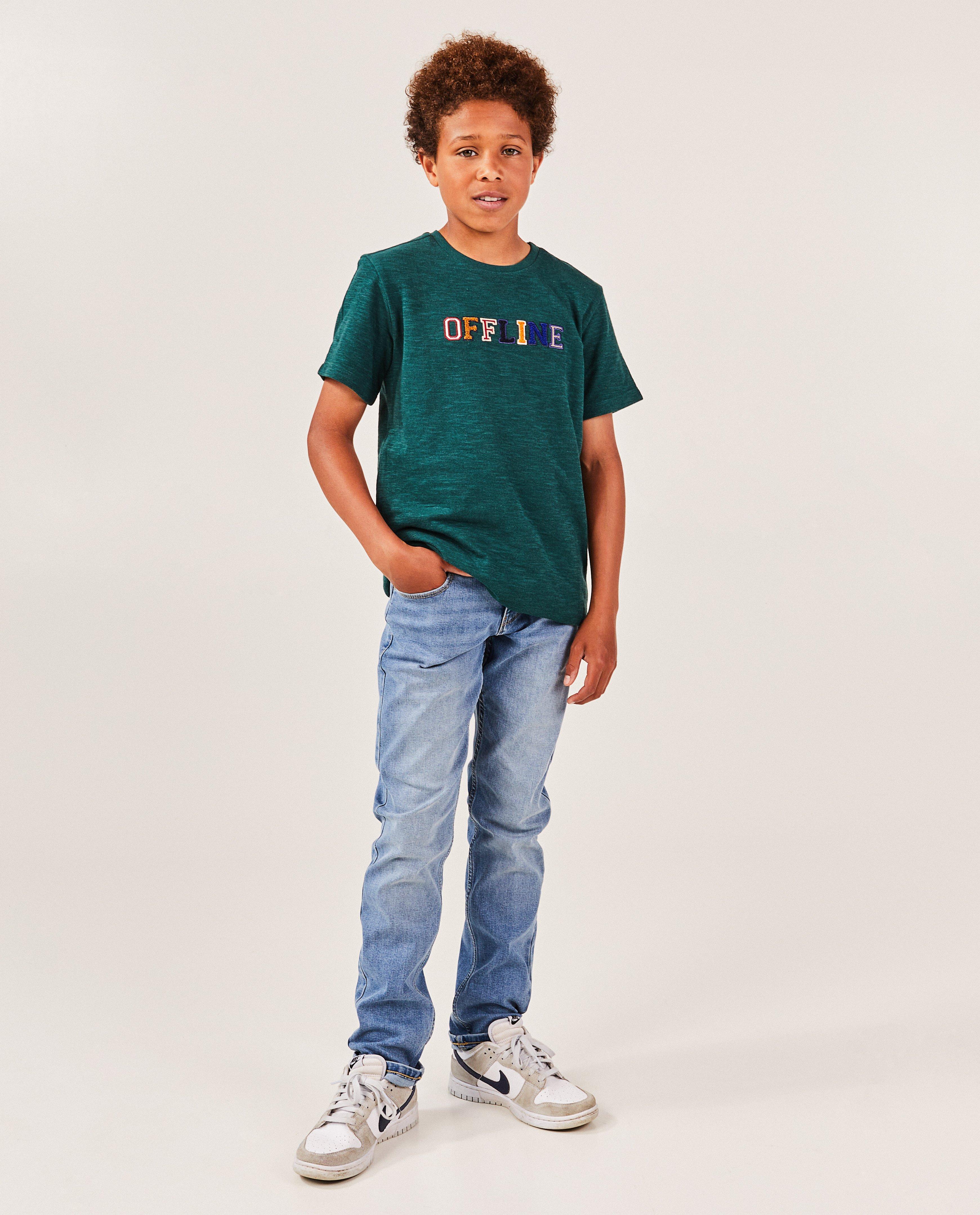 Jeans - Blauwe jeans, slim fit