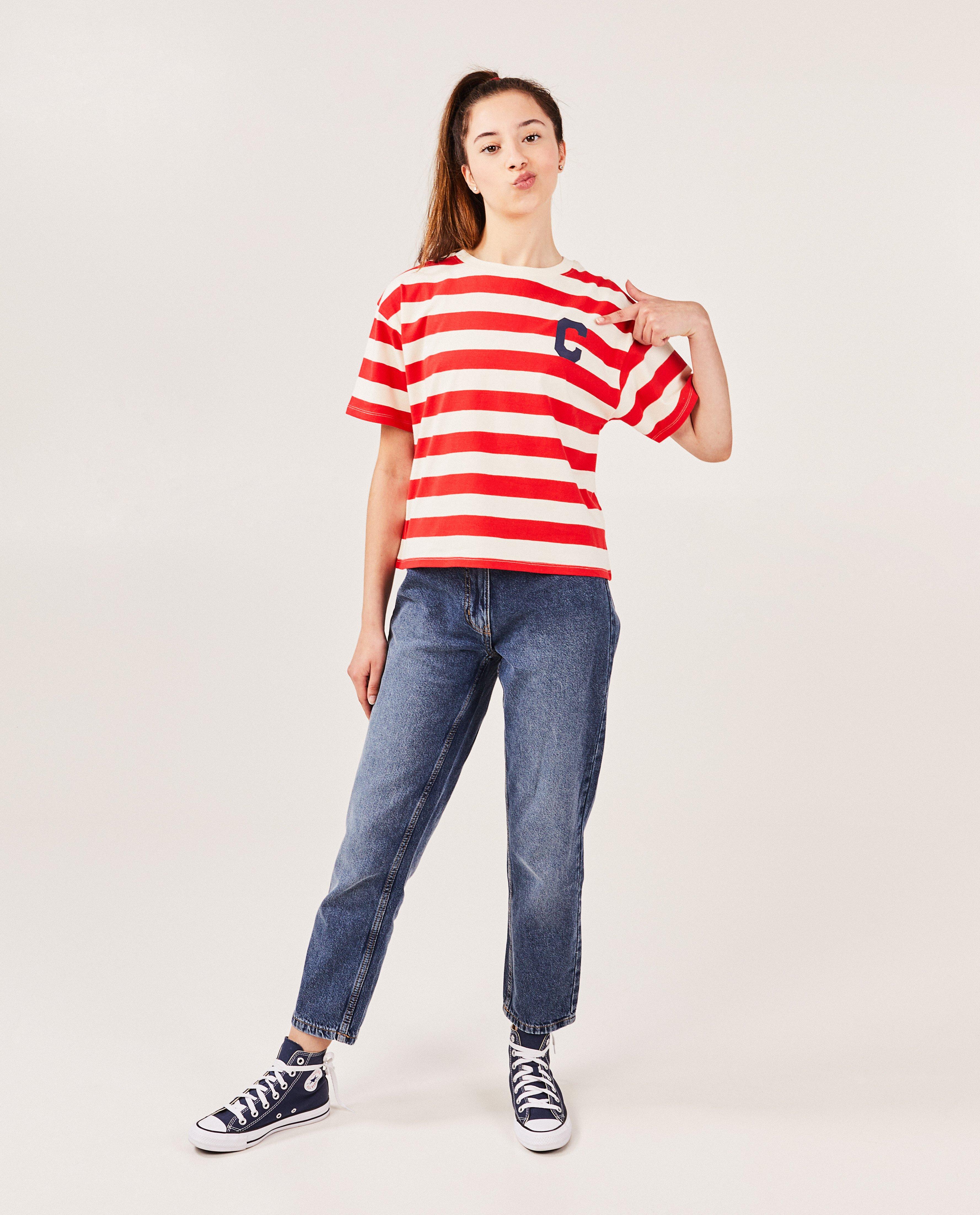 T-shirt met strepen - null - Groggy