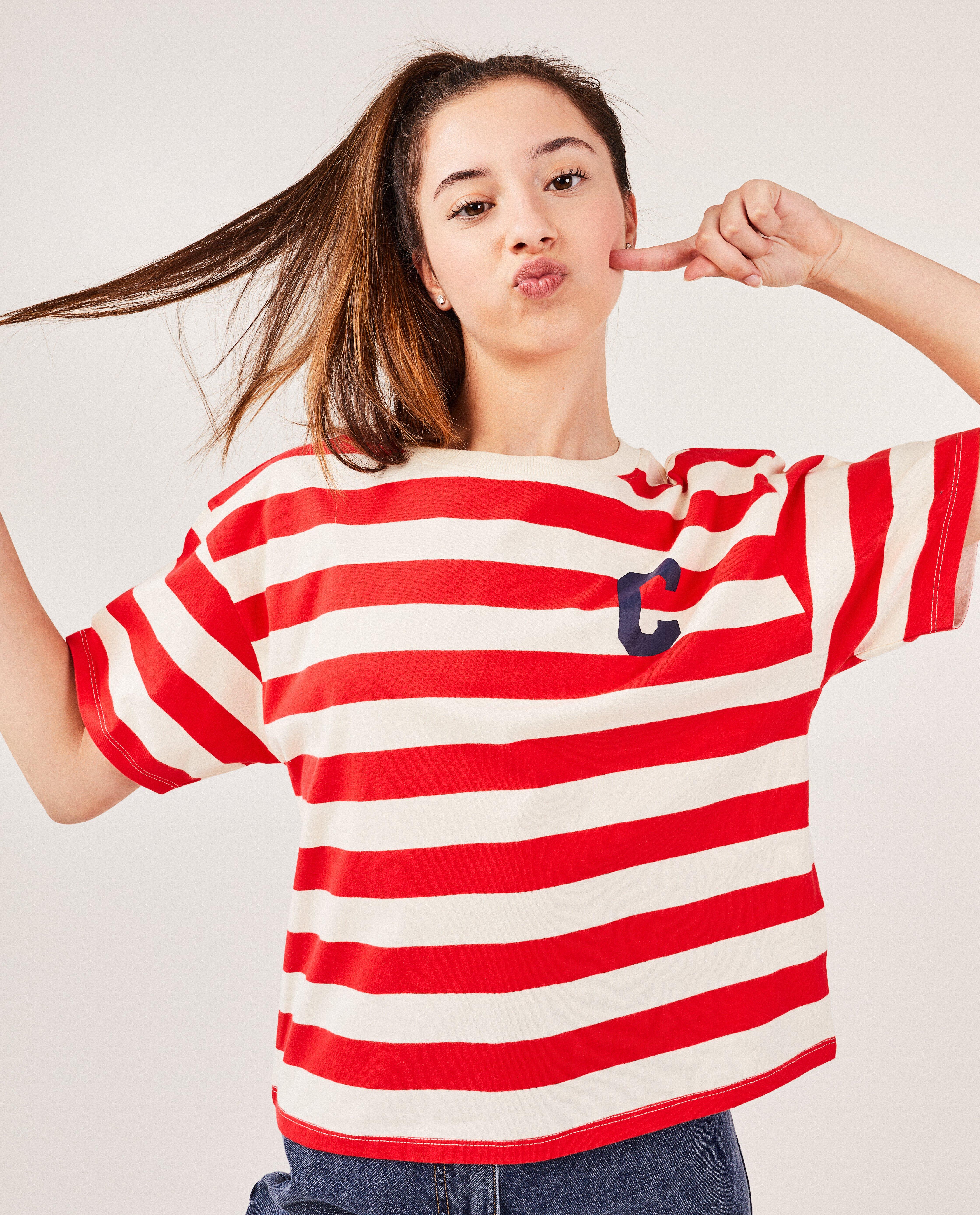 T-shirts - T-shirt met strepen
