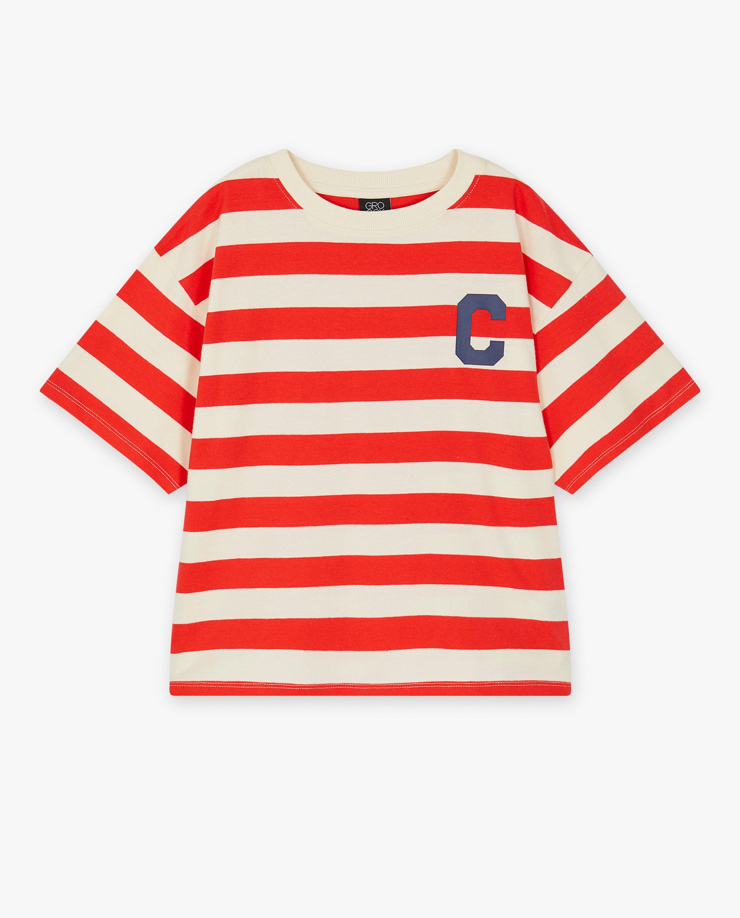 T-shirts - T-shirt met strepen