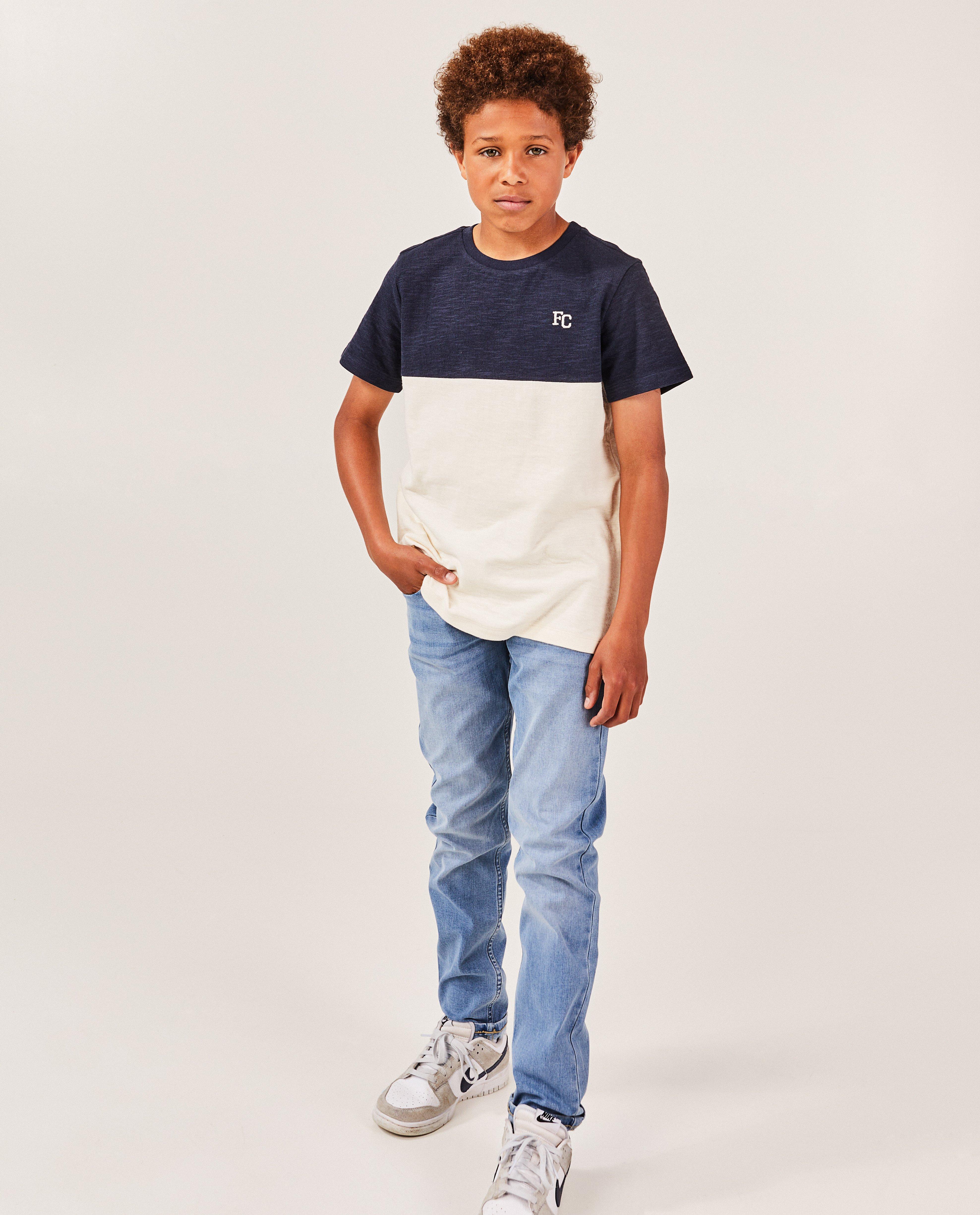 Jeans - Blauwe jeans, straight fit