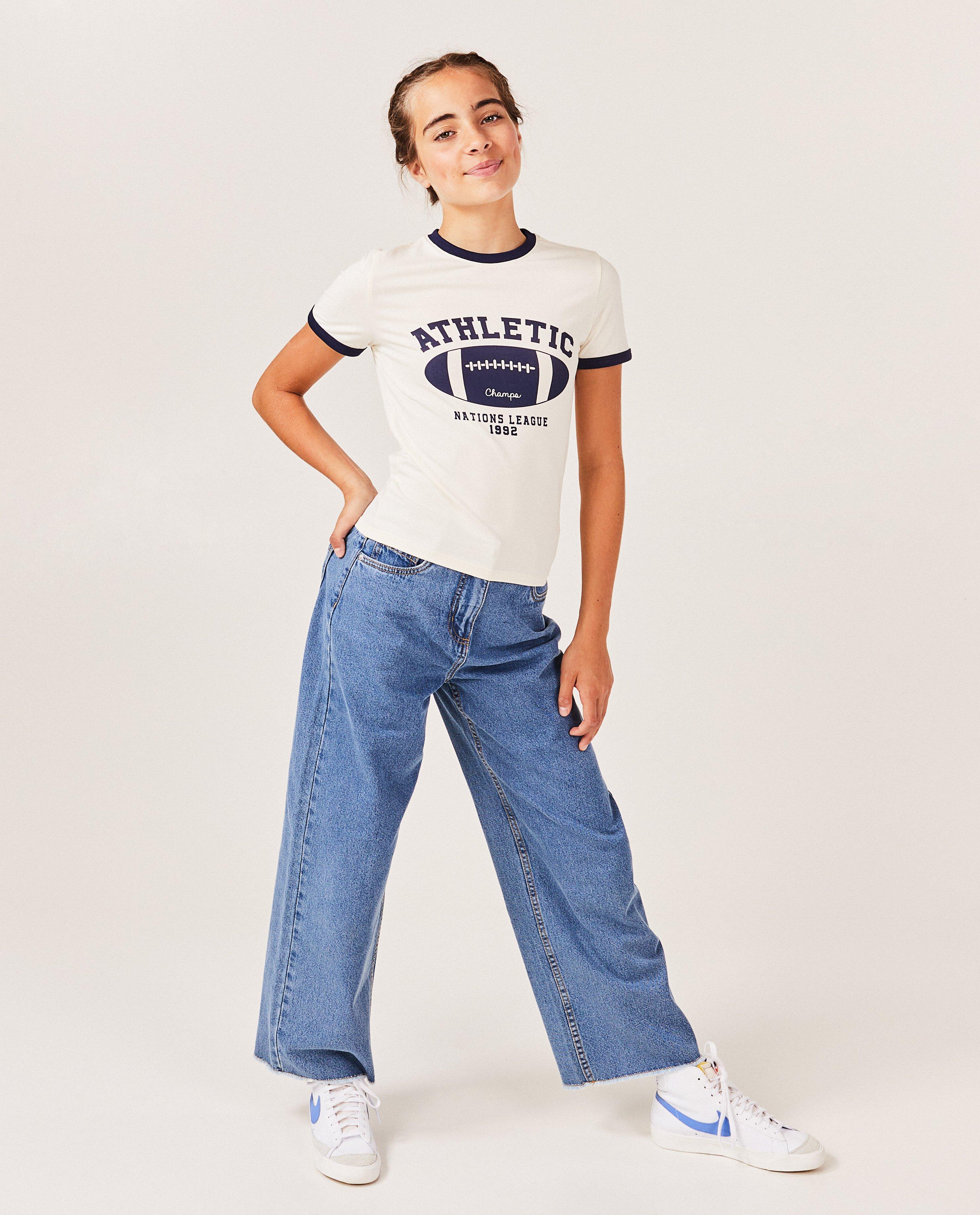 T-shirt met opschrift - null - Groggy