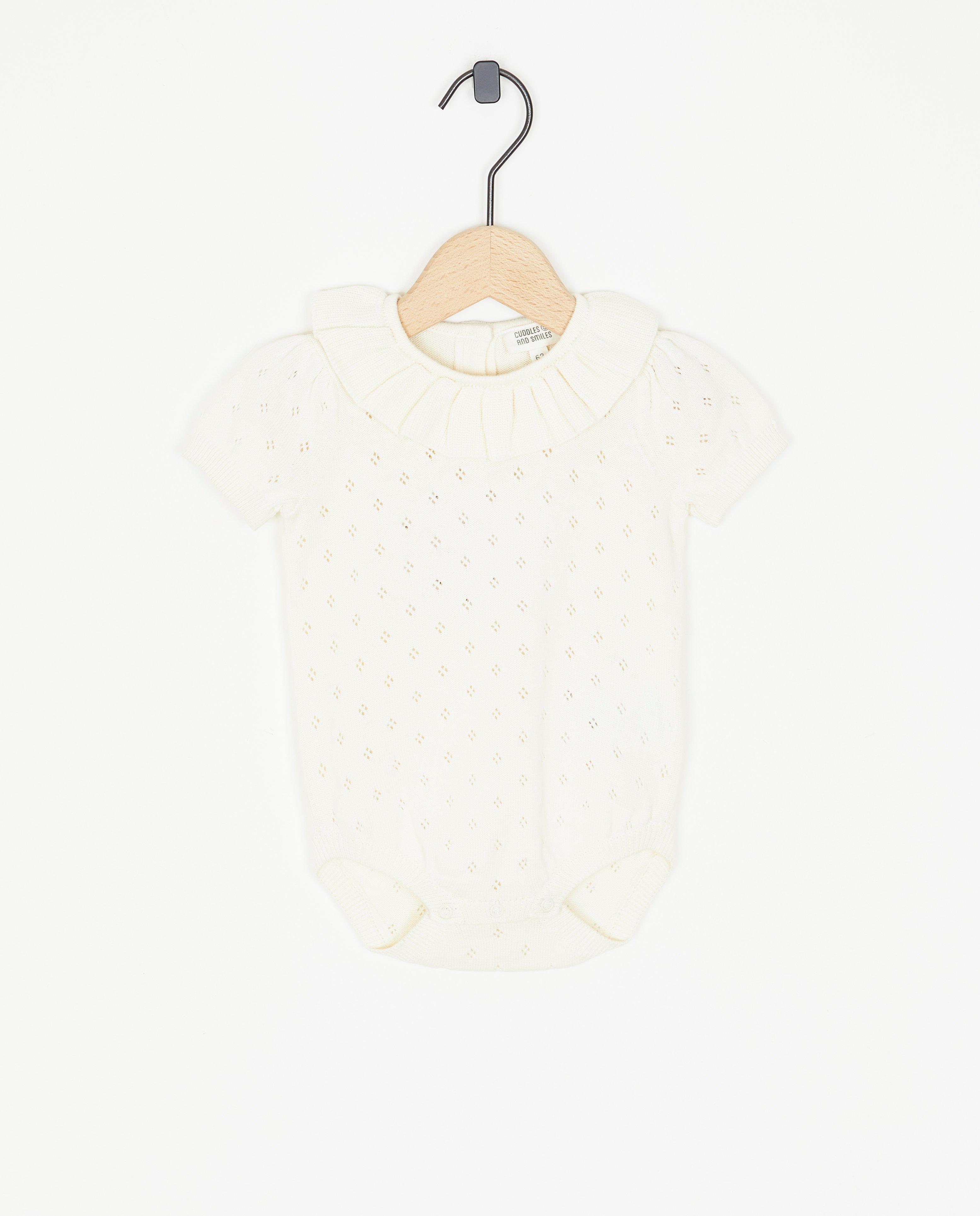 Romper met ajour - null - Newborn 50-68