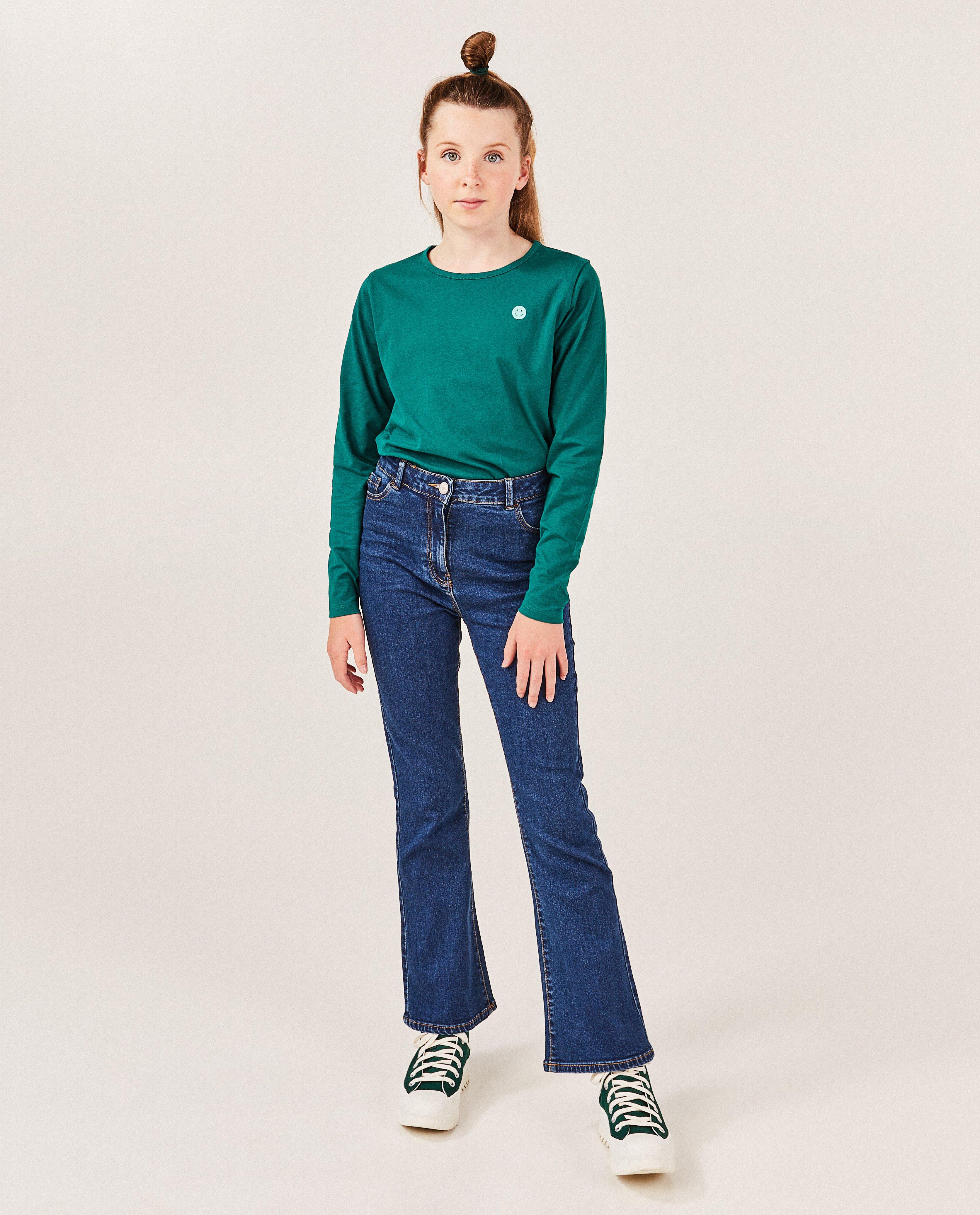 Longsleeve met smileyprint - null - Besties