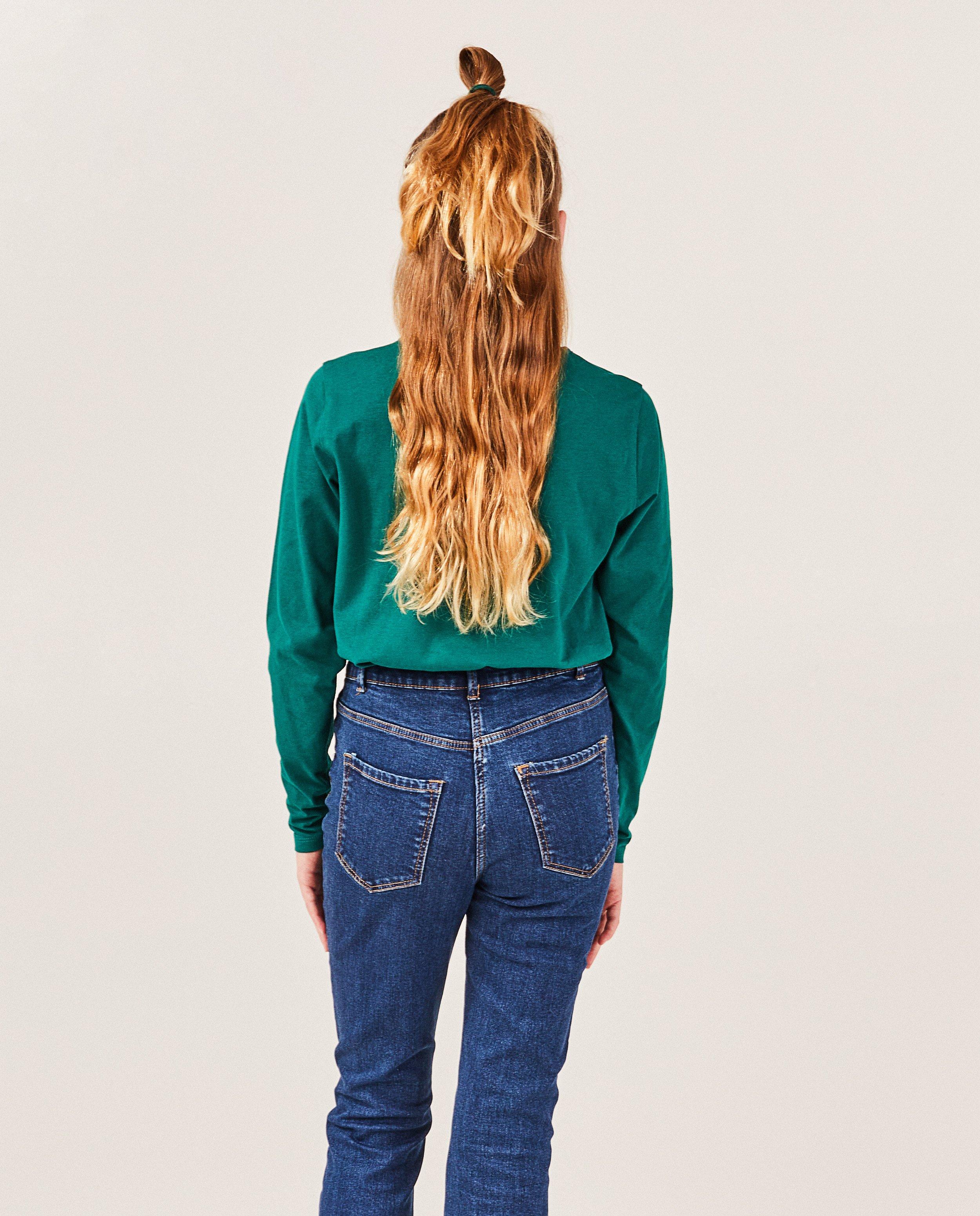 T-shirts - Longsleeve met smileyprint