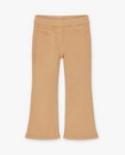 Pantalons - Pantalon brun clair à pattes d’éléphant (flared)
