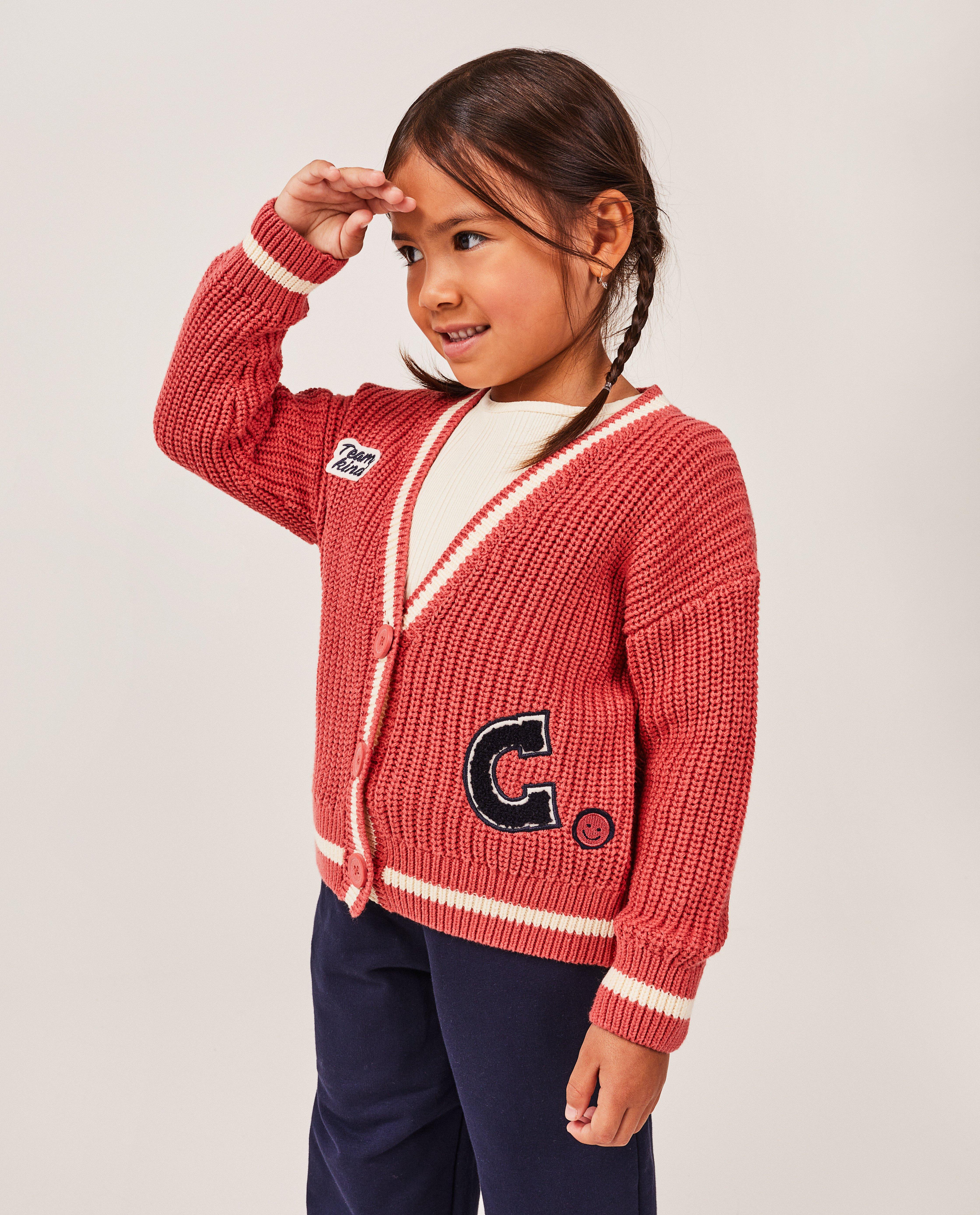 Cardigan - Gebreide cardigan met patches
