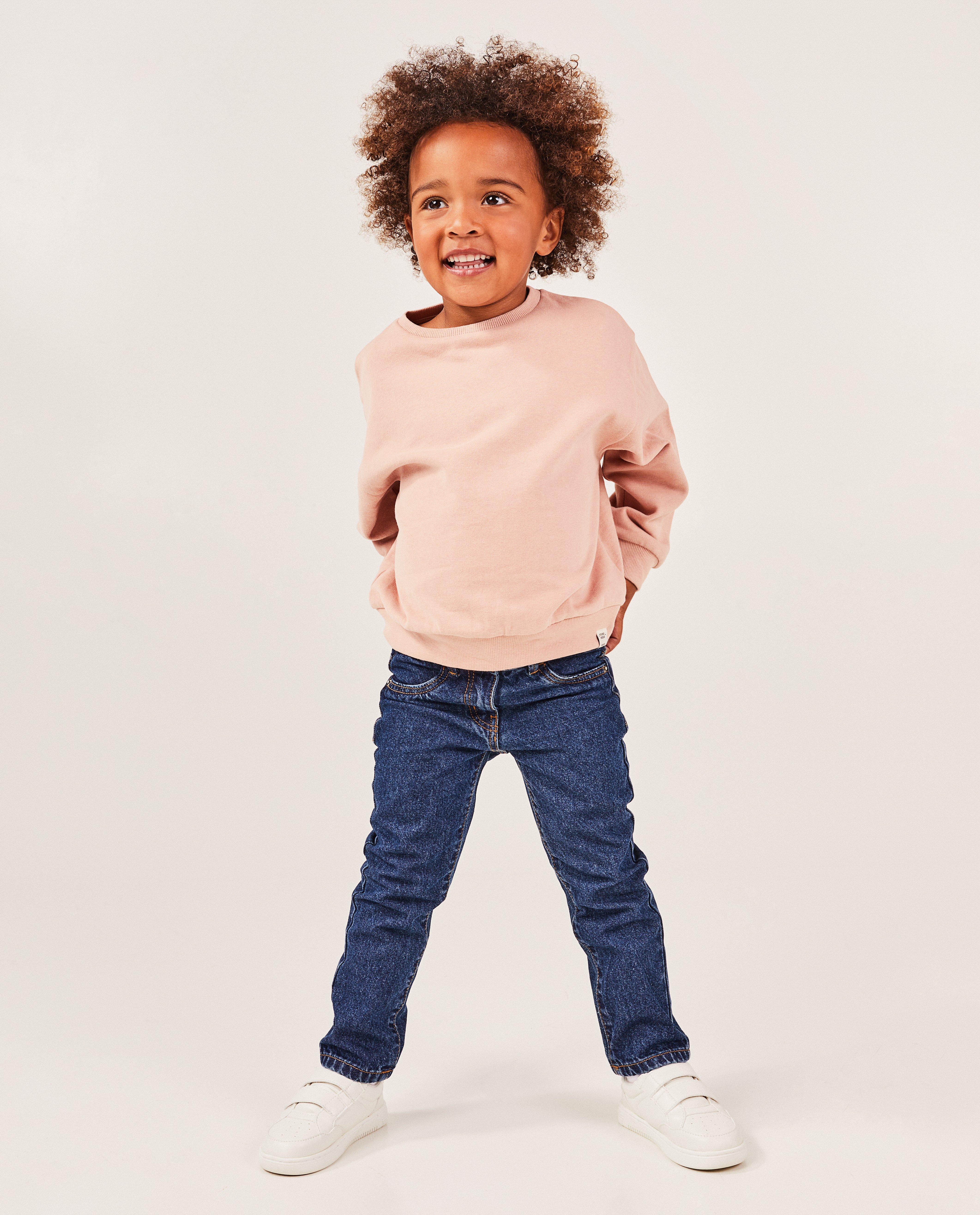 Jeans bleu foncé, straight fit - null - Milla Star